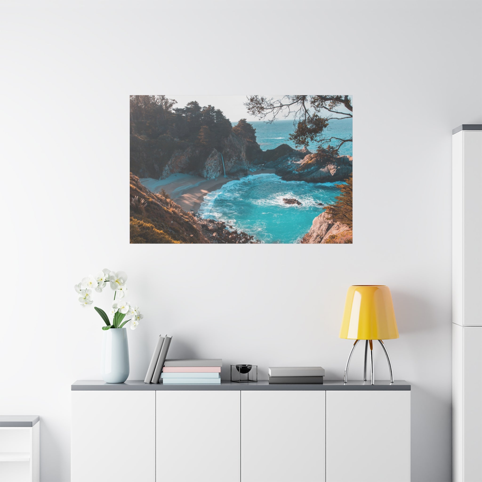 canvas-print-beach-sea-nature-scenery-home-decor-wall-art-ocean-sunset-coastal-landscape-matte-stretched-home-decoration