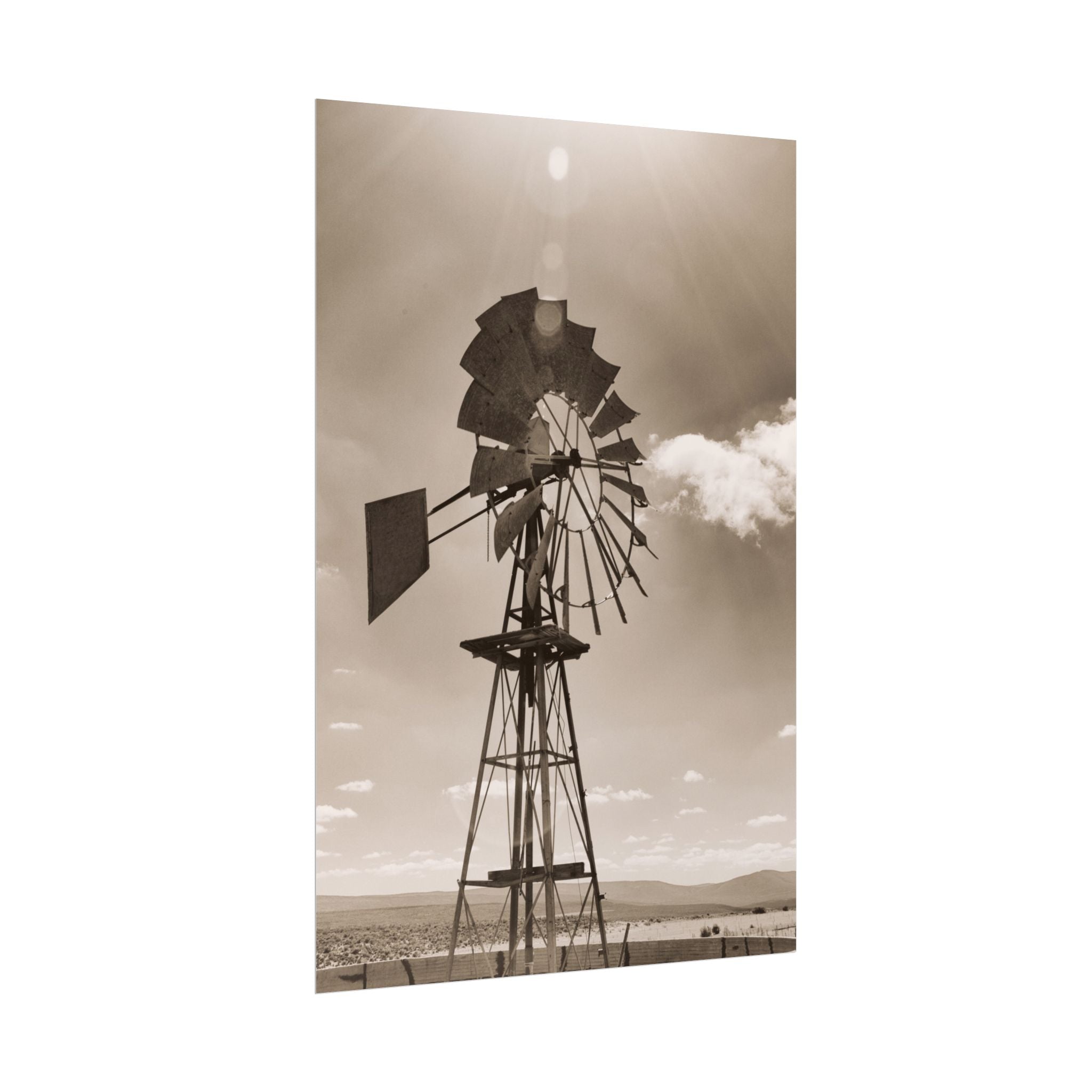 rustic-windmill-photography-poster-print-farm-house-wall-decor-gift-for-farmers-country-home-decor-windmill-wall-art