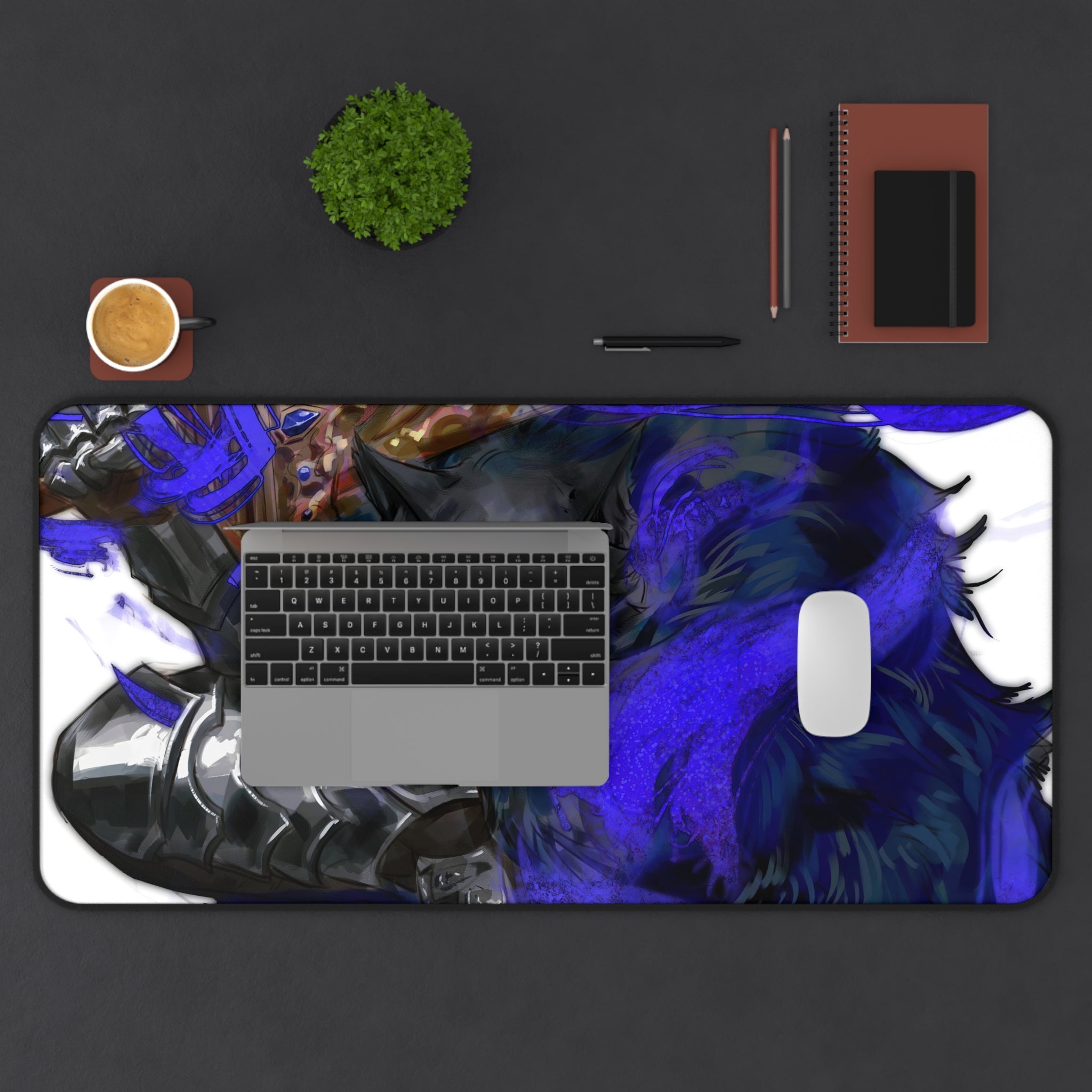 elden-ring-blaidd-mouse-pad-xl-gaming-desk-pad-shadow-of-the-erdtree-medival-armor-gamer-setup-desk-