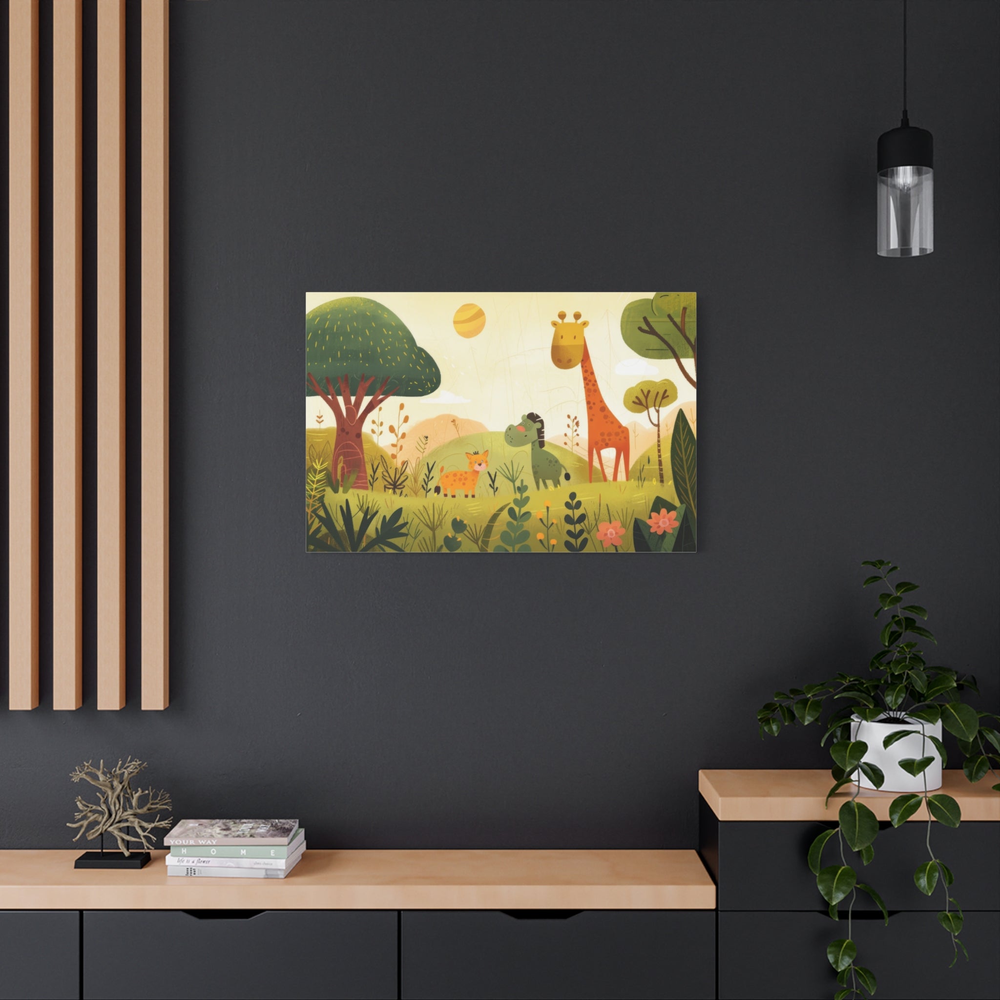 canvas-wall-art-safari-nursery-decor-baby-animals-print-stretched-matte-canvas-nursery-art-cute-animals-decoration-baby-nurse