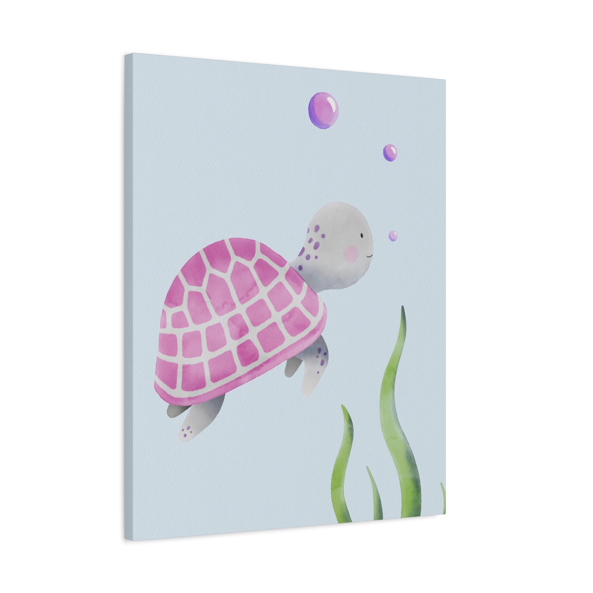 canvas-wall-art-cute-sea-turtle-nursery-decor-baby-sea-turtle-print-nursery-art-cute-sea-turtle-decoration-baby-nursery-cute-