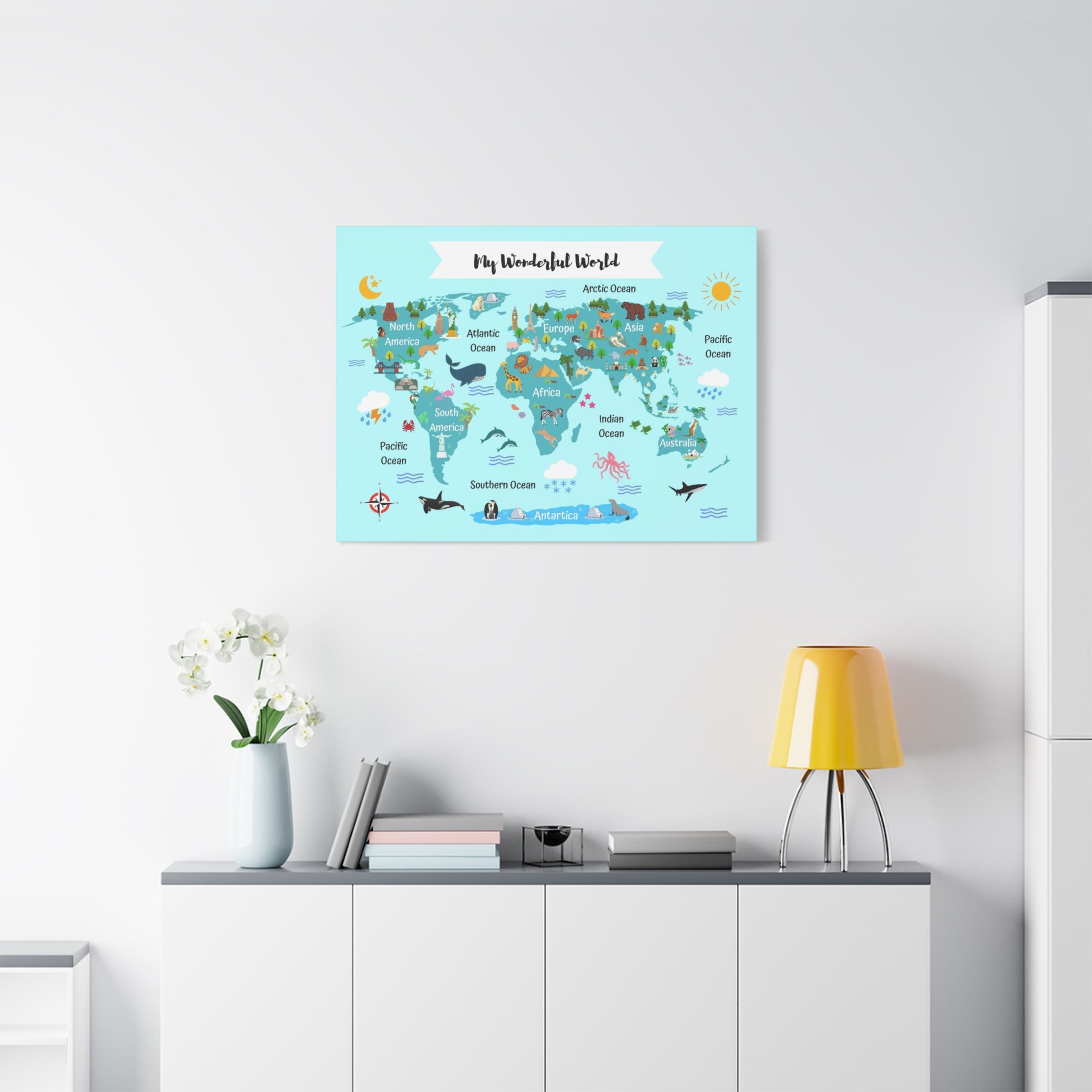 nursery-world-animals-map-canvas-print-world-map-for-kids-world-map-canvas-wall-art-home-decor