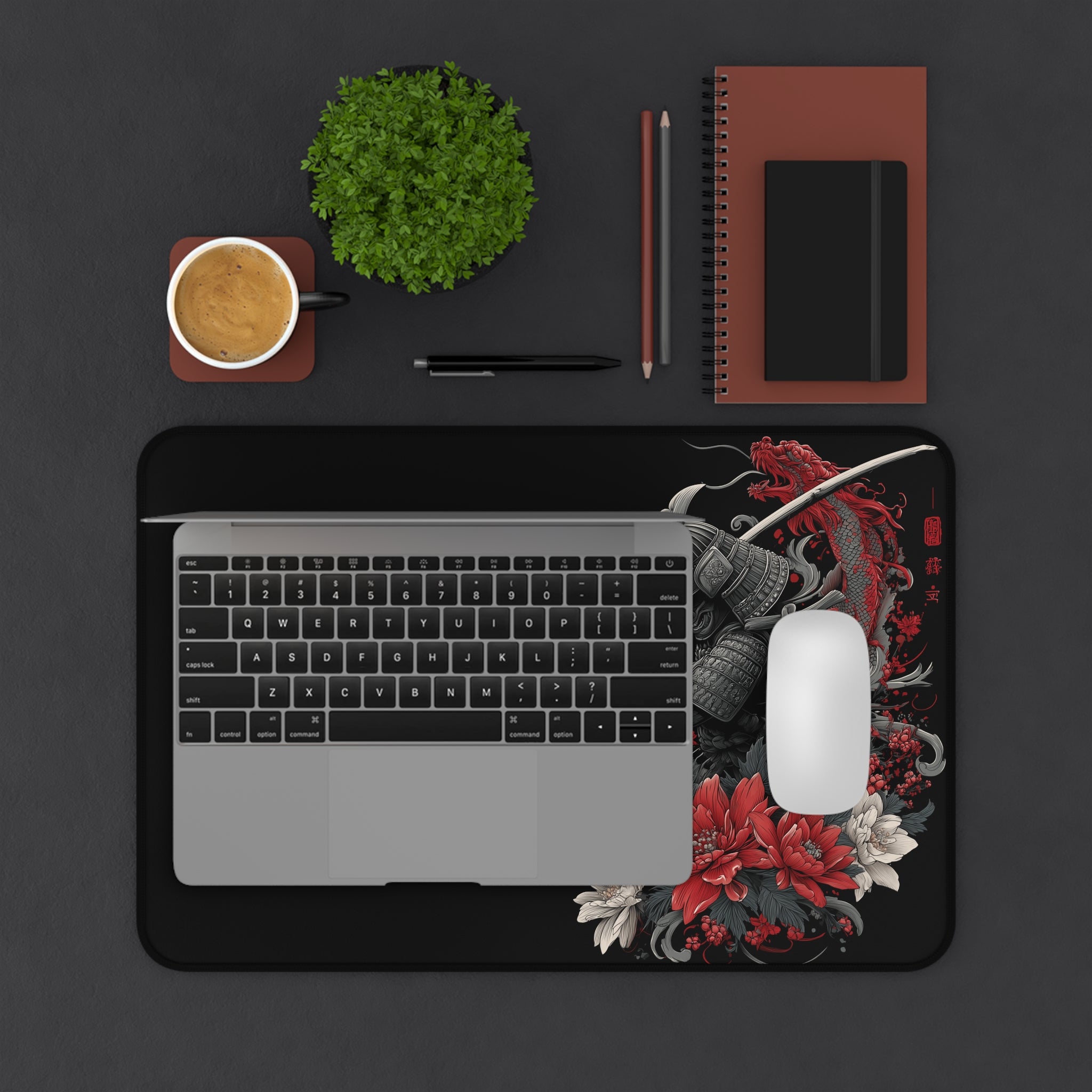 samurai-warrior-mouse-pad-japanese-katana-samurai-warrior-desk-mat-elegant-design-japanese-anime-samurai-desk-pad