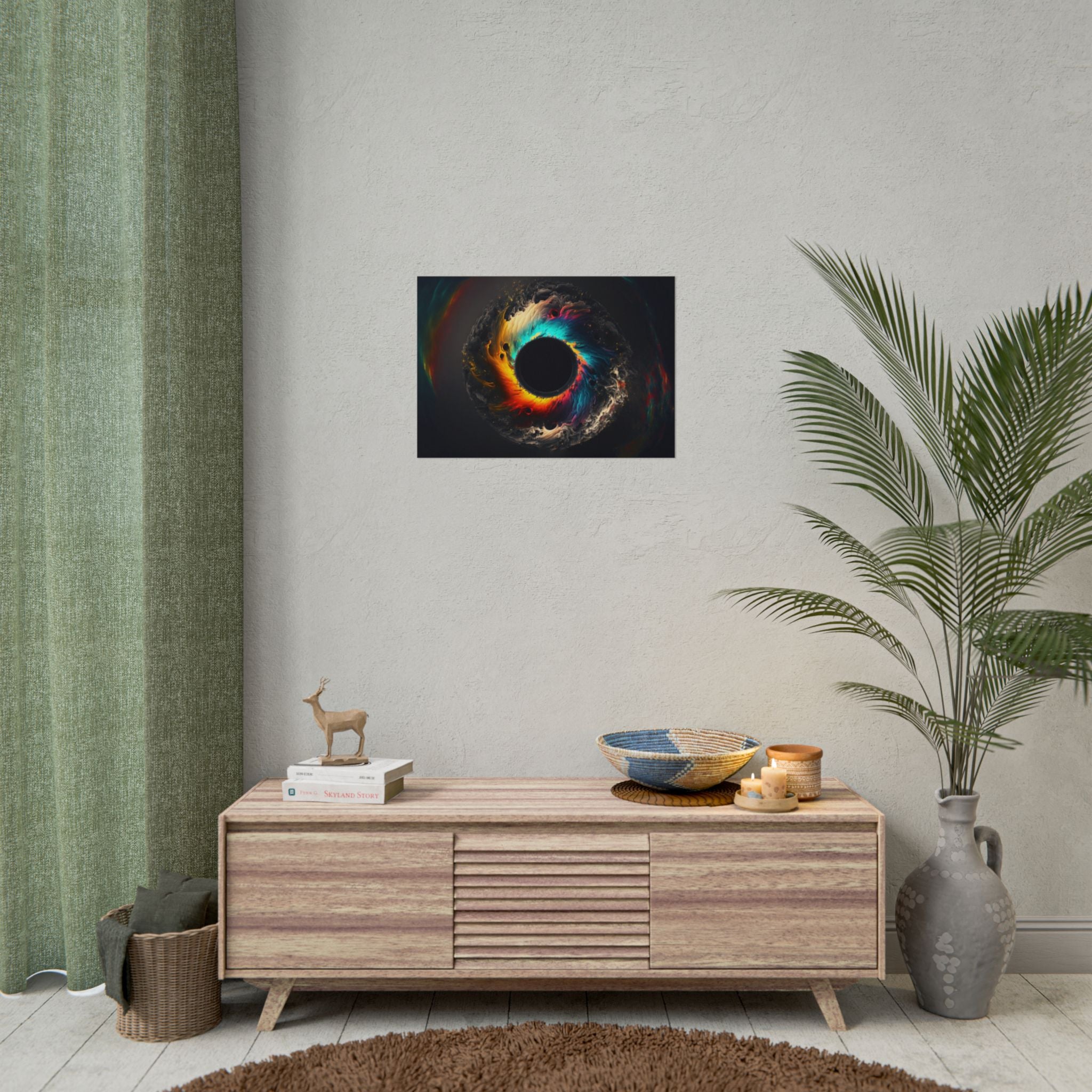 colorful-eye-poster-wall-art-black-hole-wall-decor-abstract-eye-artwork-home-decor-living-room-decor