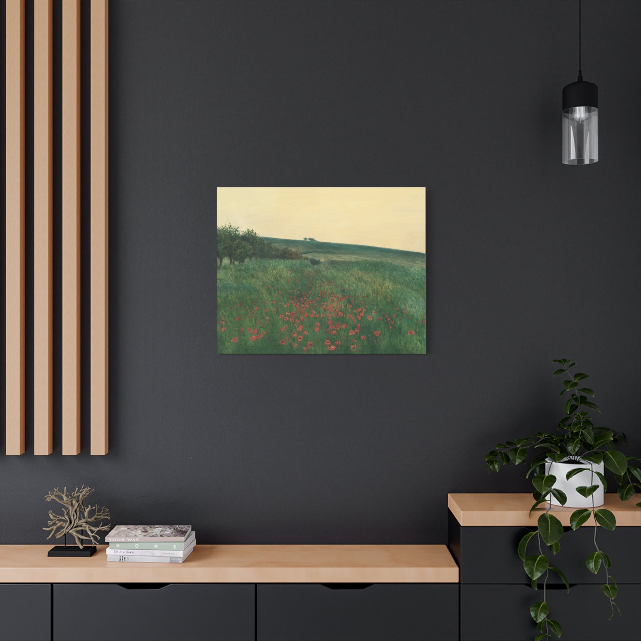 canvas-print-fields-art-print-fields-landscape-painting-red-poppies-frantisek-kavan-rustic-canvas-wall-art-farmhouse-wall-dec