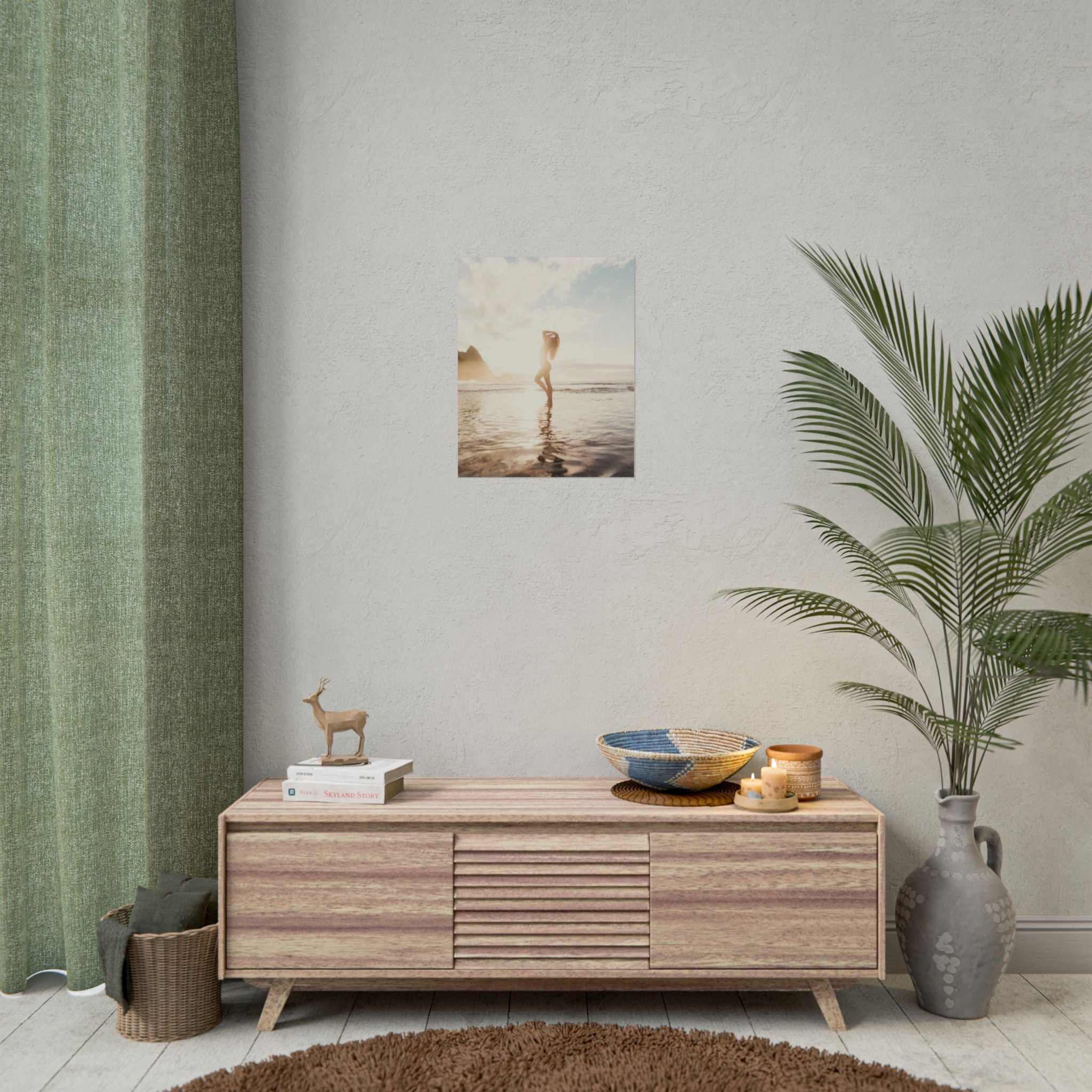 nature-ocean-nude-aesthetic-sun-poster-wall-art-beach-home-decor-coastal-poster-boho-living-room-picture-large-artwork-gift