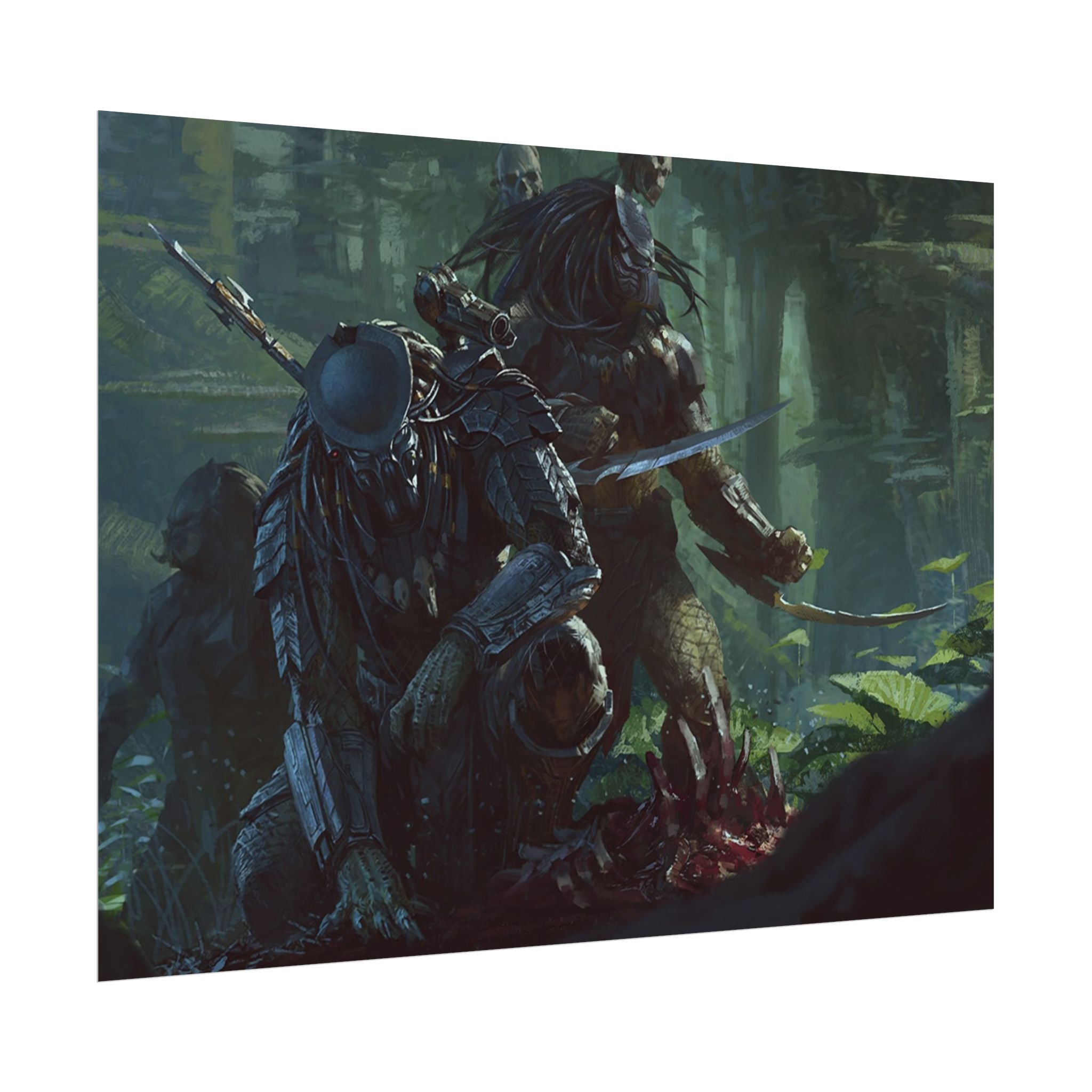 predator-alien-art-predator-poster-print-movie-wall-art-sci-fi-home-decor-geek-wall-art-fantasy-decor
