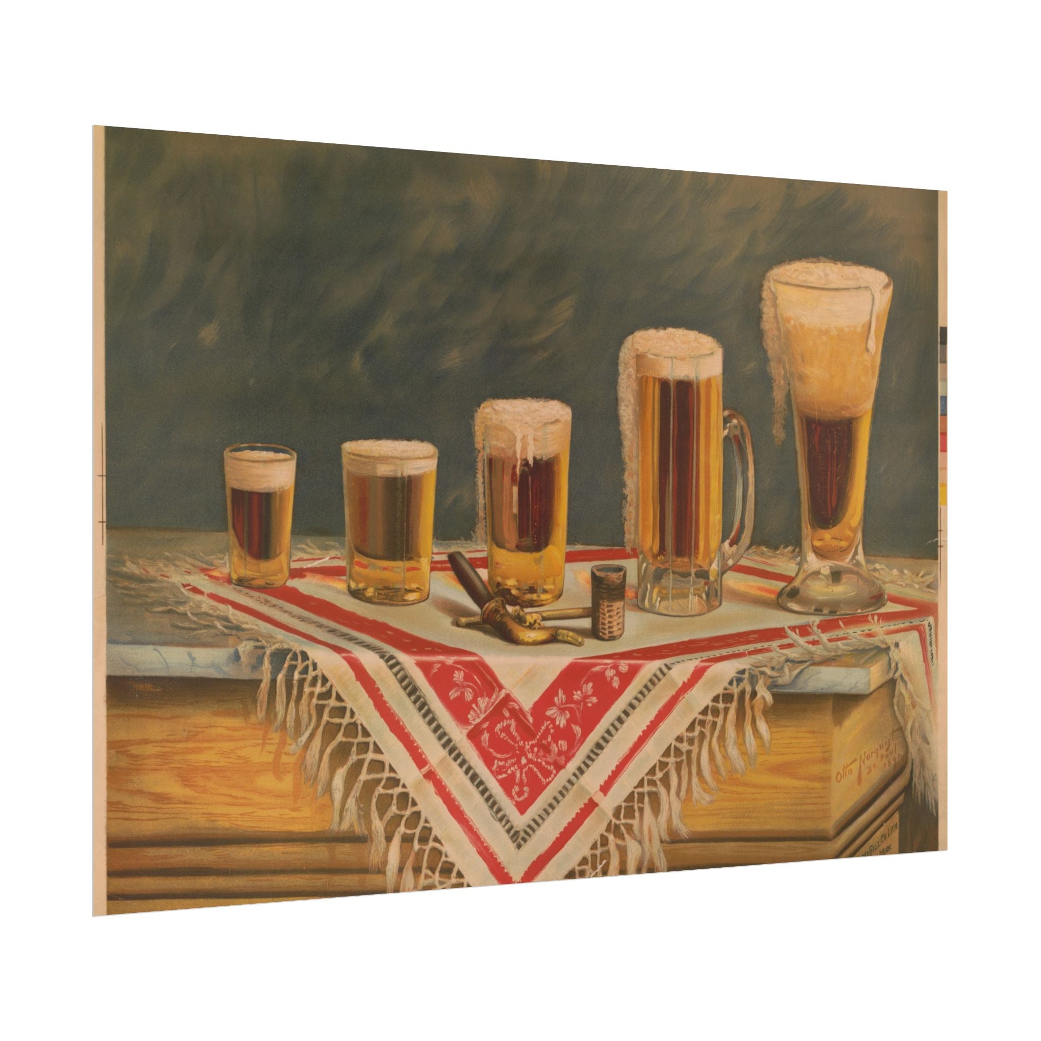 Vintage Beer Poster Print, Beer Wall Art, Bar Decor, Living Room Decor, Alcohol Gift, Poster Print, Beer Gift, Beer Lover, Beer Poster