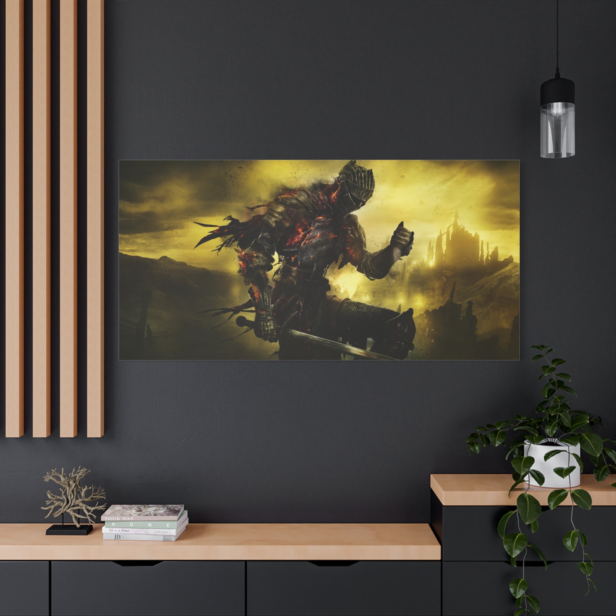 dark-souls-canvas-wall-art-cinder-matte-stretched-canvas-dark-souls-game-art-work-home-decor-canvas-print
