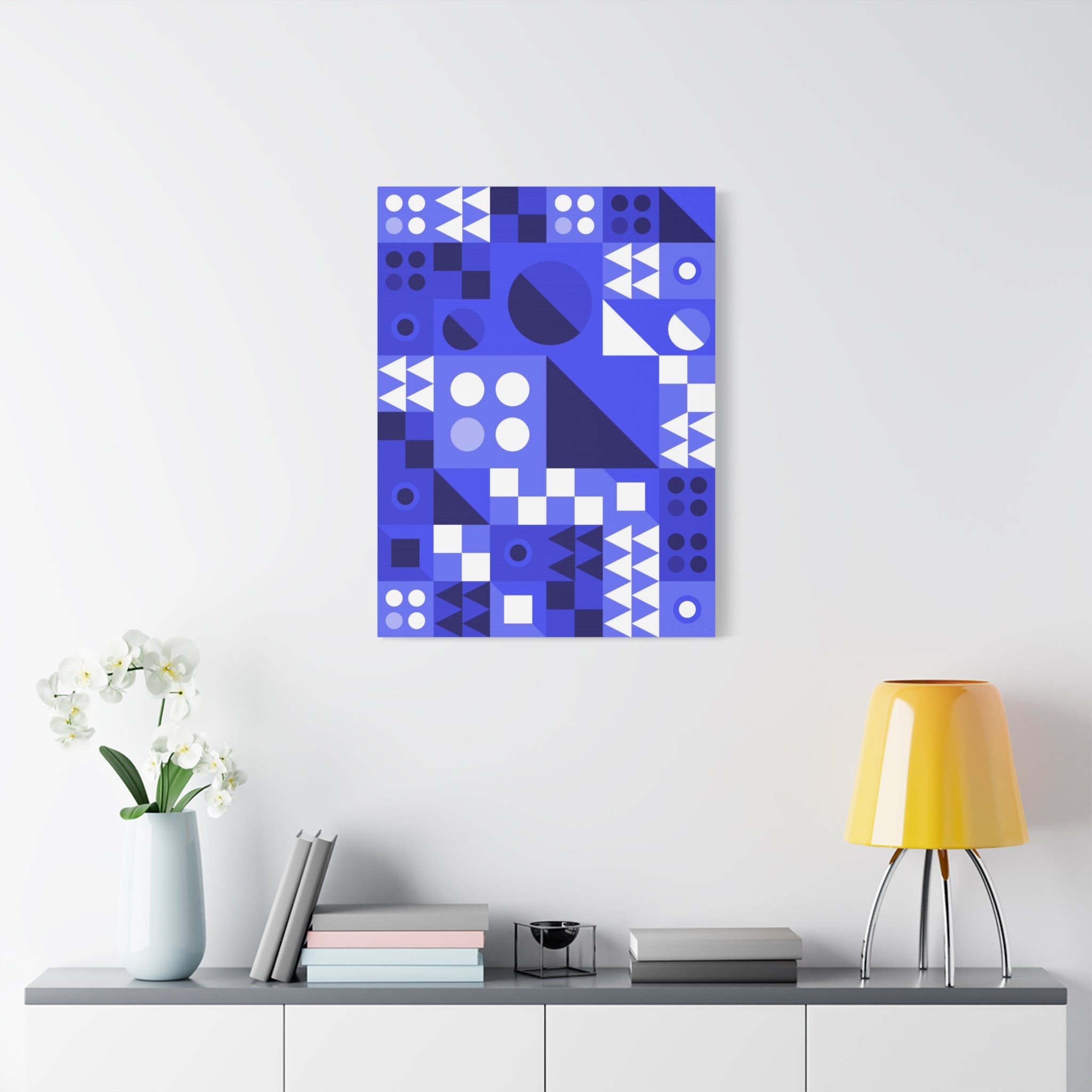 canvas-print-blue-white-geometric-wall-art-matte-canvas-stretched-canvas-home-decor-office-decor-abstract-art-modern-art-uniq