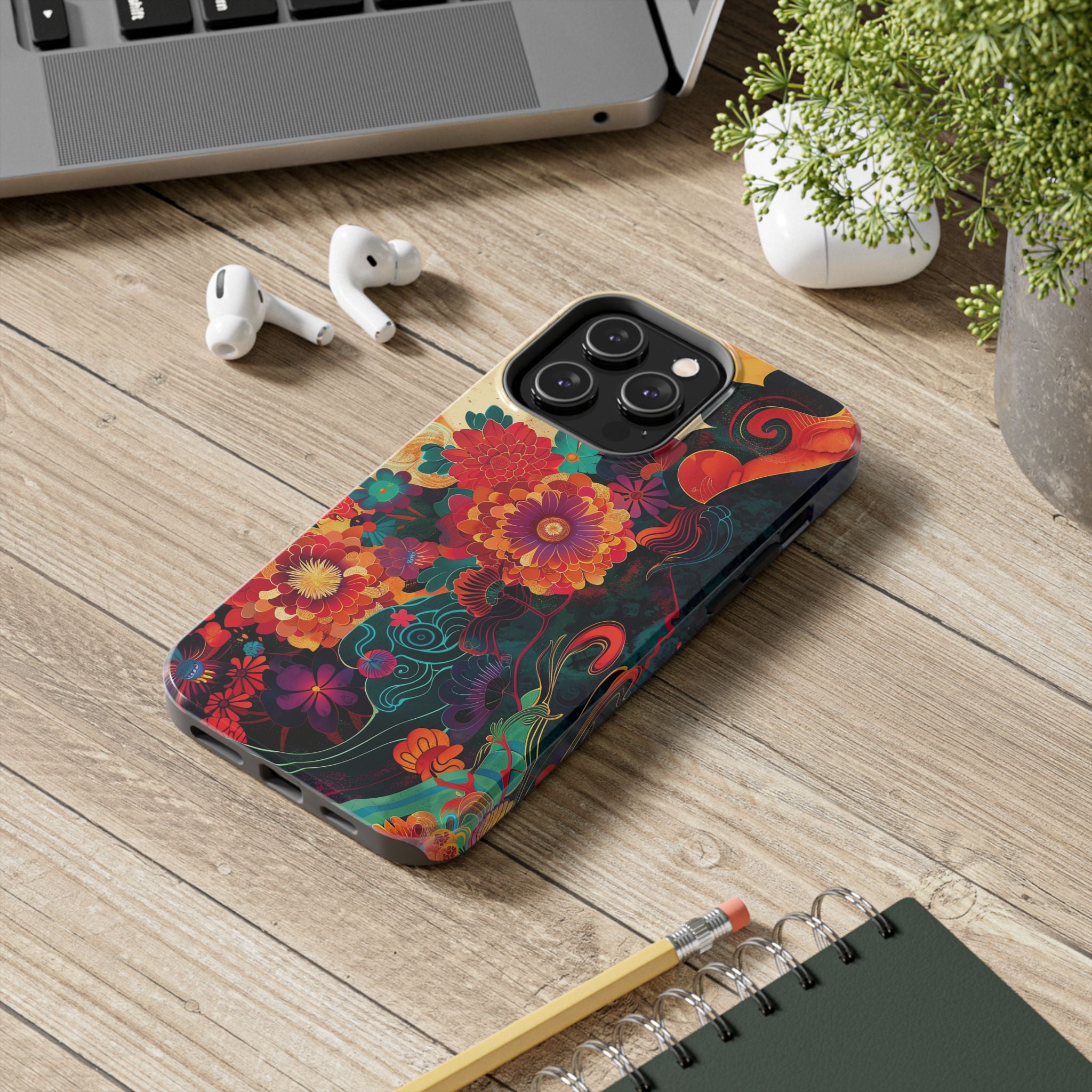 iphone-tough-case-retro-japanese-flowers-floral-phone-cover-vintage-japanese-style-protective-phone-case-asian-floral-design-