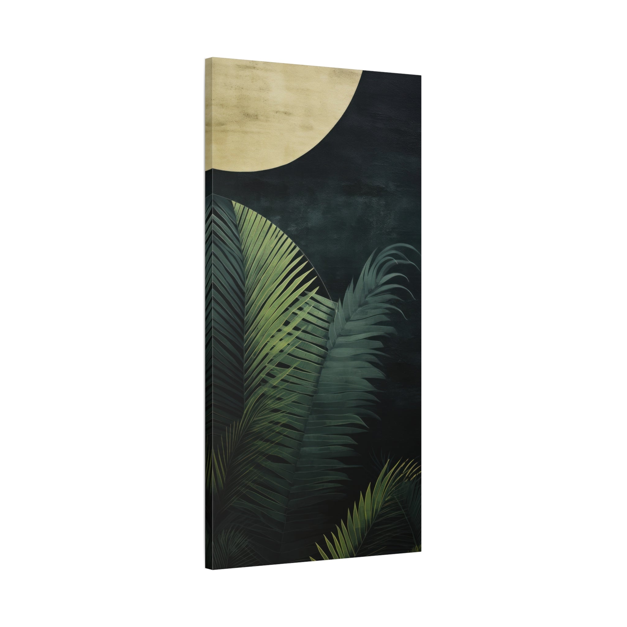 canvas-wall-art-jungle-outdoors-painting-nature-green-decor-nature-wall-art-stretched-matte-canvas-print-housewarming-gift