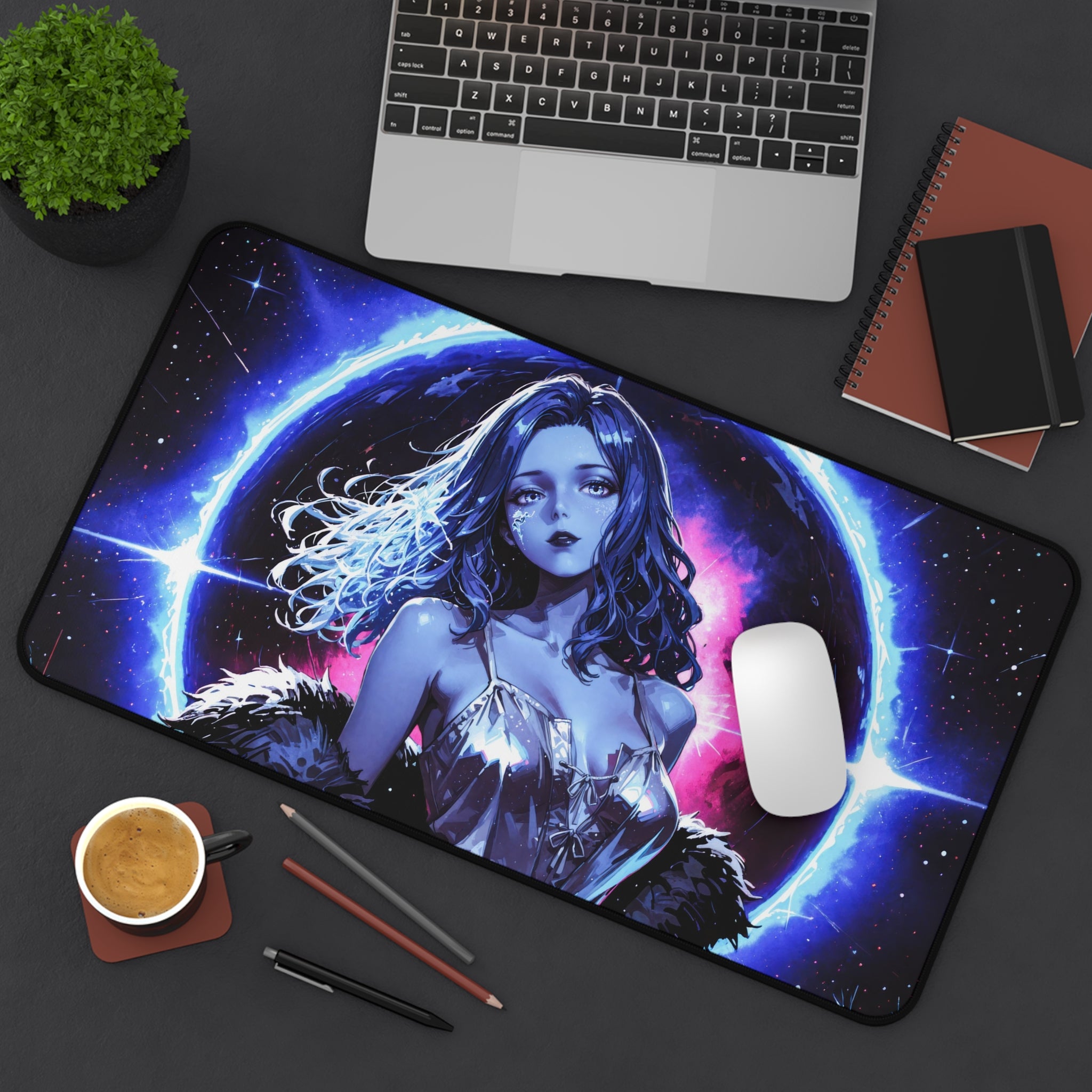 Elden Ring Ranni the Witch Art Mouse Pad - XL Gaming Desk Pad - Shadow of the Erdtree - Fantasy Game