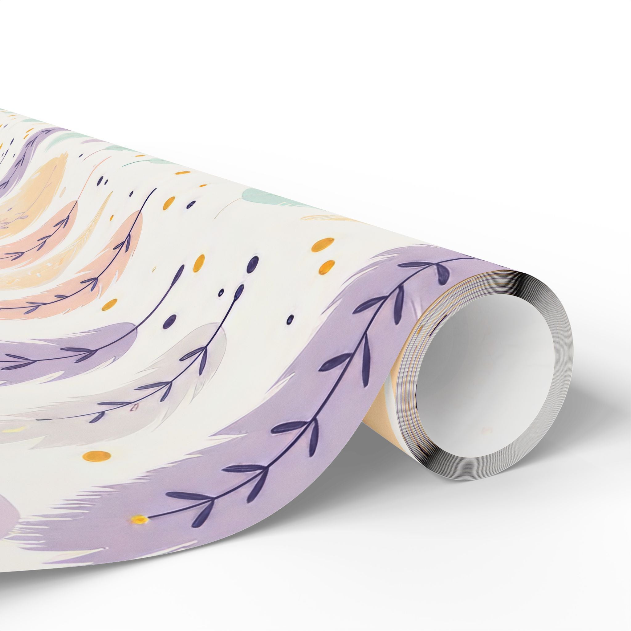 boho-wrapping-papers-pastel-gift-wrap-roll-for-birthday-unique-bohemian-design-holiday-present-wrap-scandinavian-style-packag