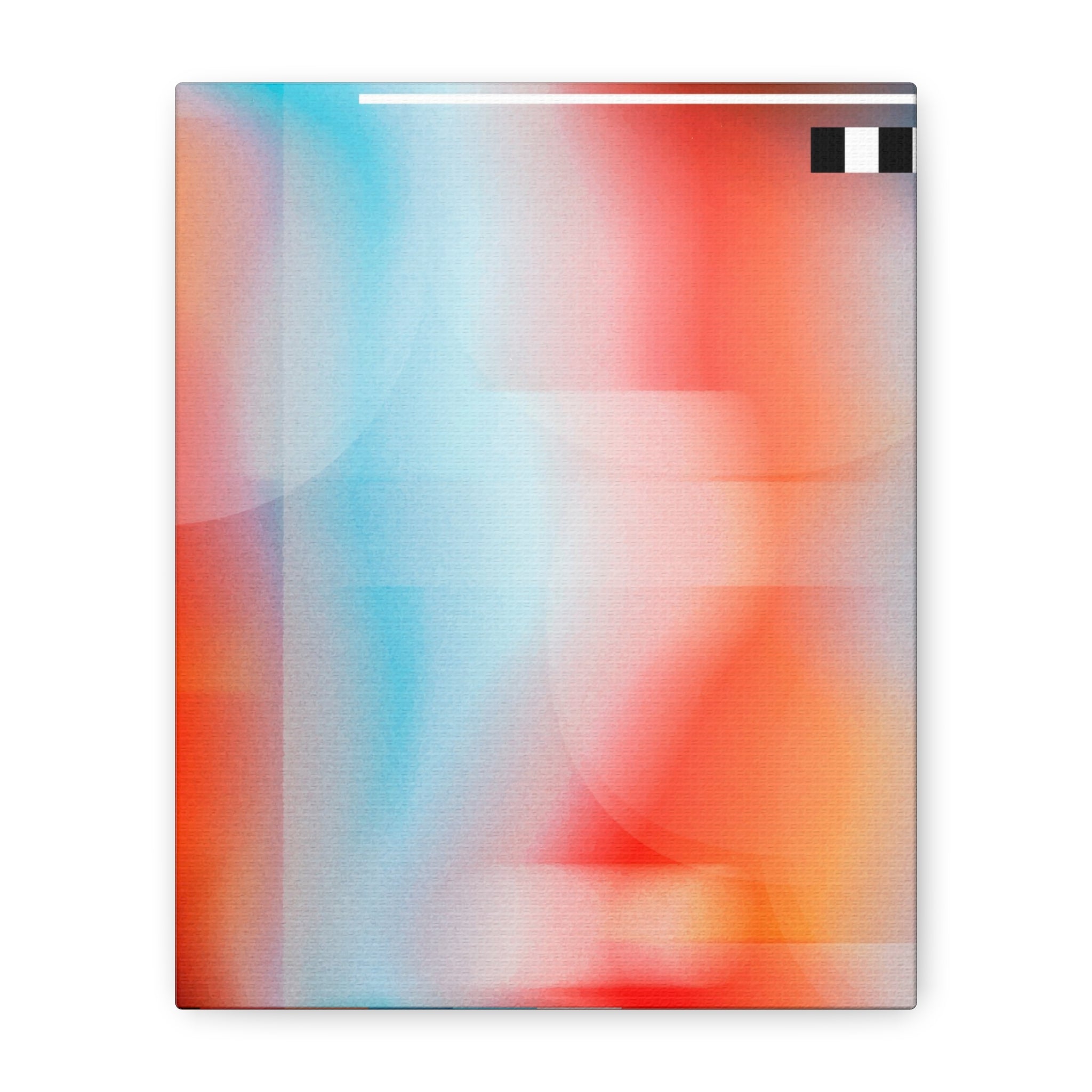 canvas-print-abstract-orange-retro-colorful-home-decor-wall-art-stretched-matte-canvas-living-room-decor-unique-gift-idea