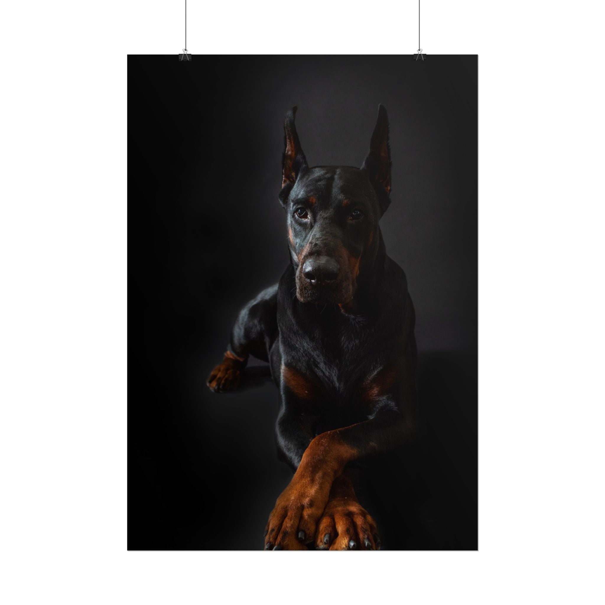 doberman-pincher-poster-print-rolled-posters-wall-art-home-decor-dog-lover-gift-animal-art-room-decoration