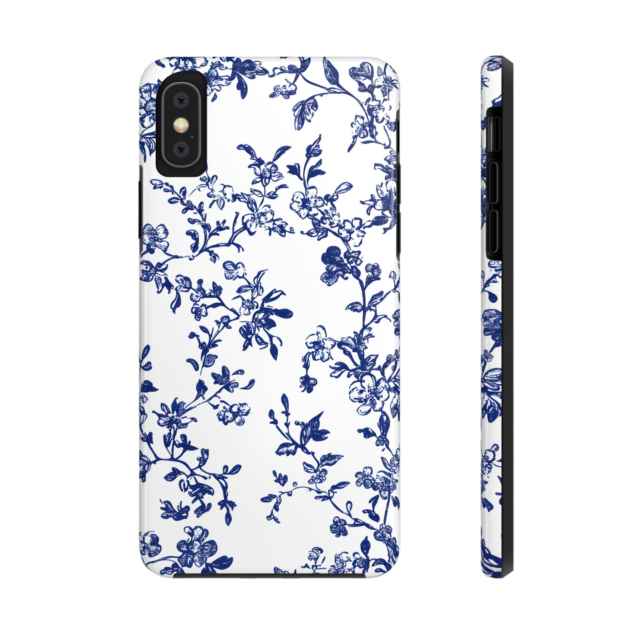 french-toile-floral-tough-iphone-case-blue-iphone-cover-protective-iphone-case-hard-shell-iphone-case-vintage-design-iphone-c
