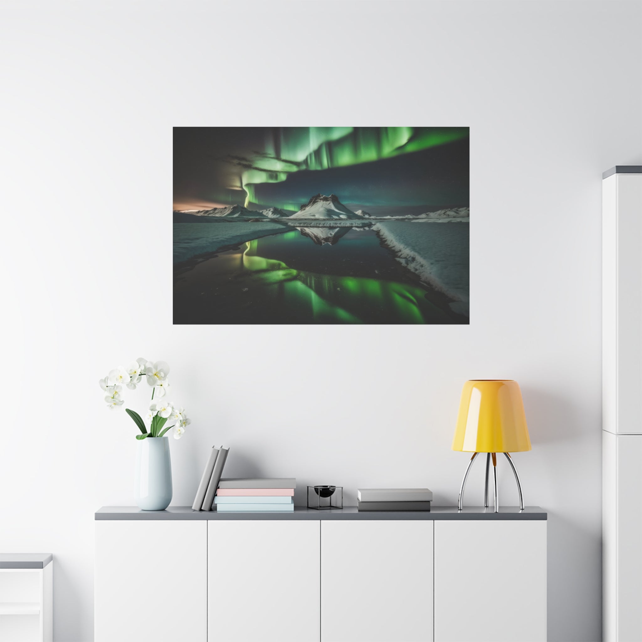 canvas-wall-art-print-aurora-borealis-scenery-northern-lights-canvas-print-home-decor-starry-night-picture-housewarming-gifts