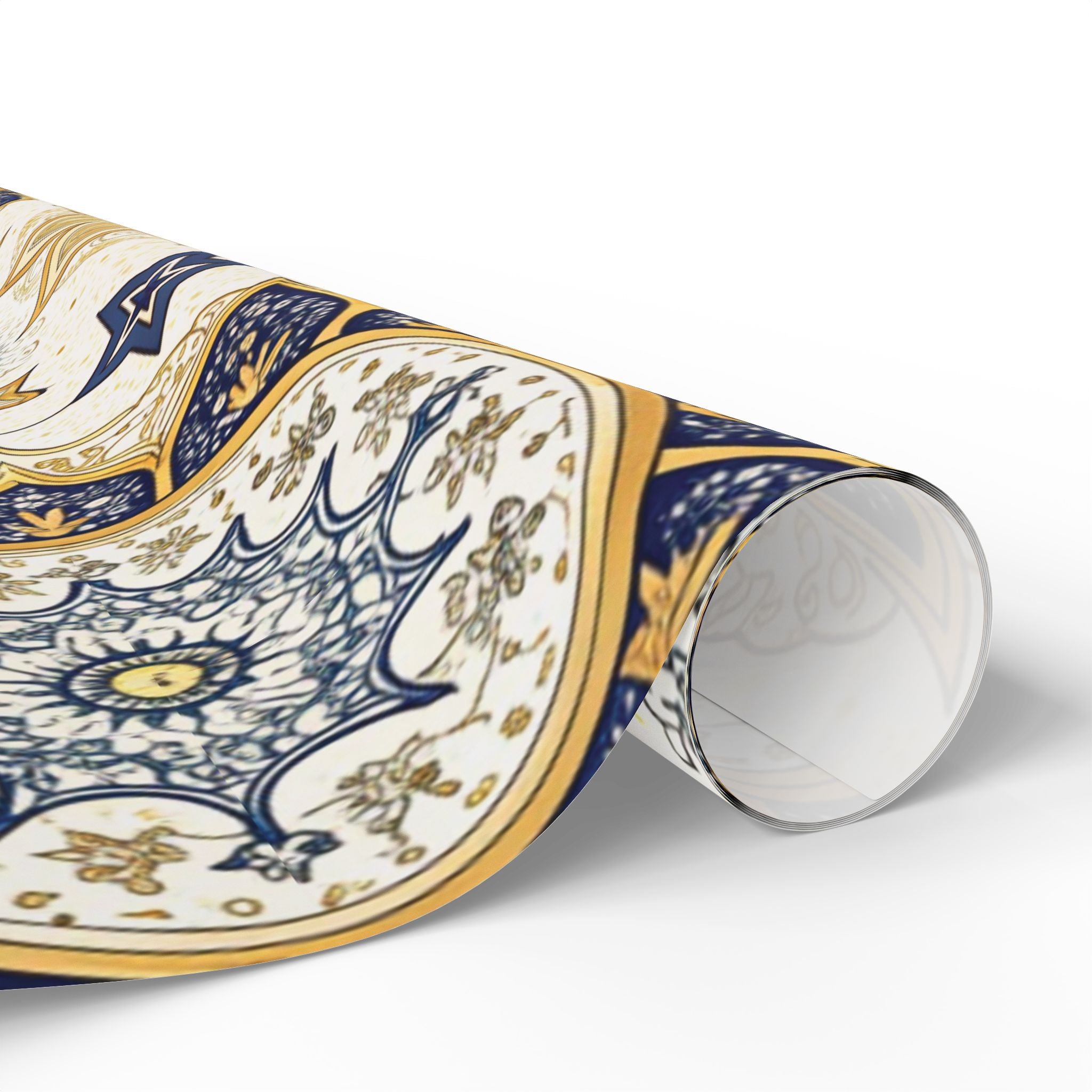 ramadan-night-wrapping-papers-islamic-crescent-moon-gift-wrap-mosque-silhouette-eid-holiday-supplies-festive-present-packagin