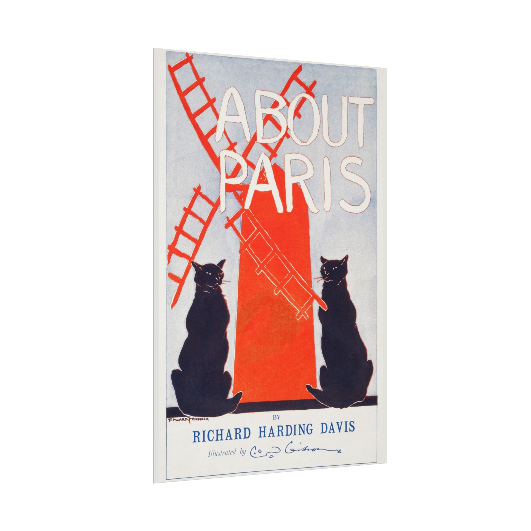 poster-print-paris-decor-by-edward-penfield-rolled-poster-fine-art-black-cats-living-room-home-decor-parisian-illustration-po