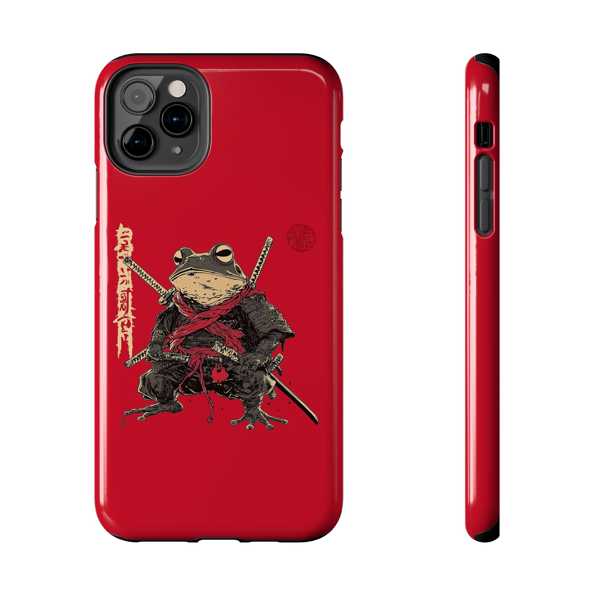 retro-vintage-ninja-frog-iphone-tough-case-red-sun-japanese-samurai-frog-design-stylish-tough-protector-red-iphone-case