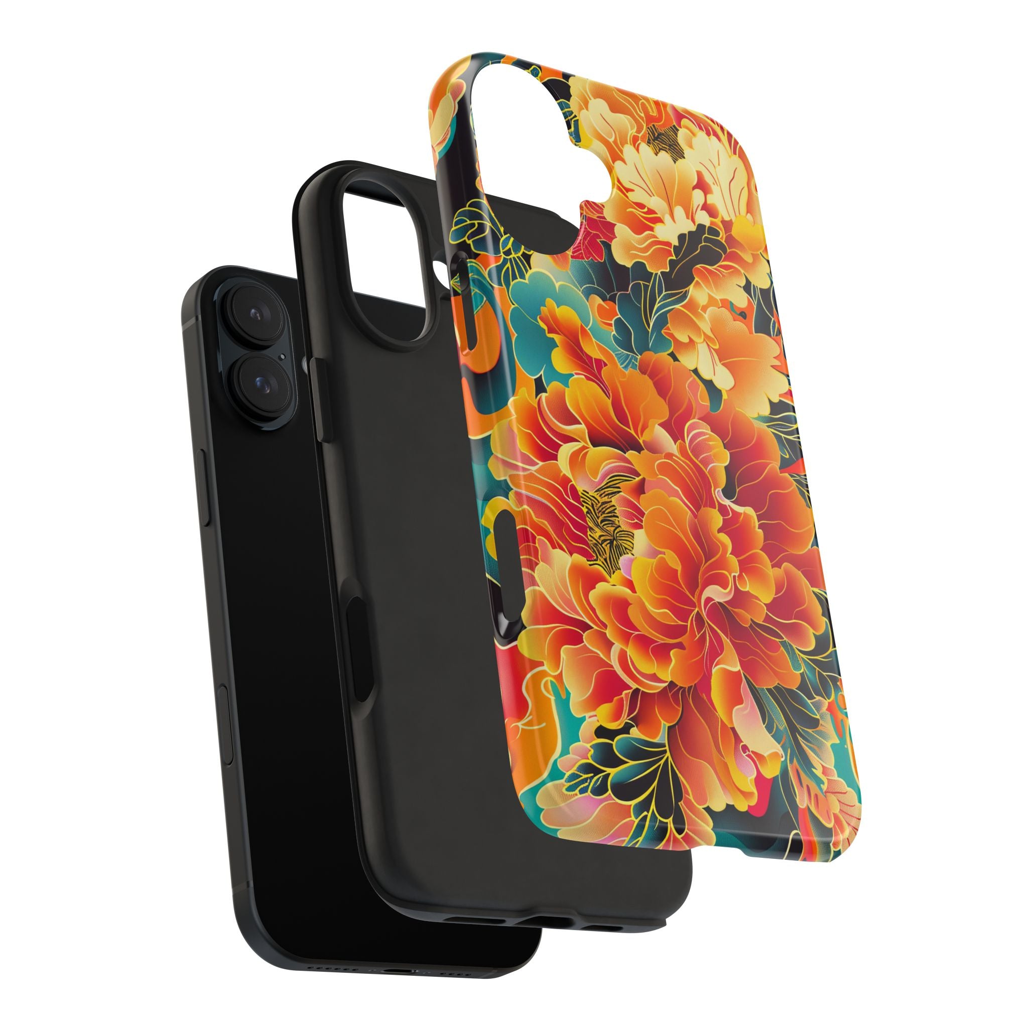iphone-tough-case-retro-japanese-flowers-floral-phone-cover-vintage-japanese-style-protective-phone-case-asian-floral-design-