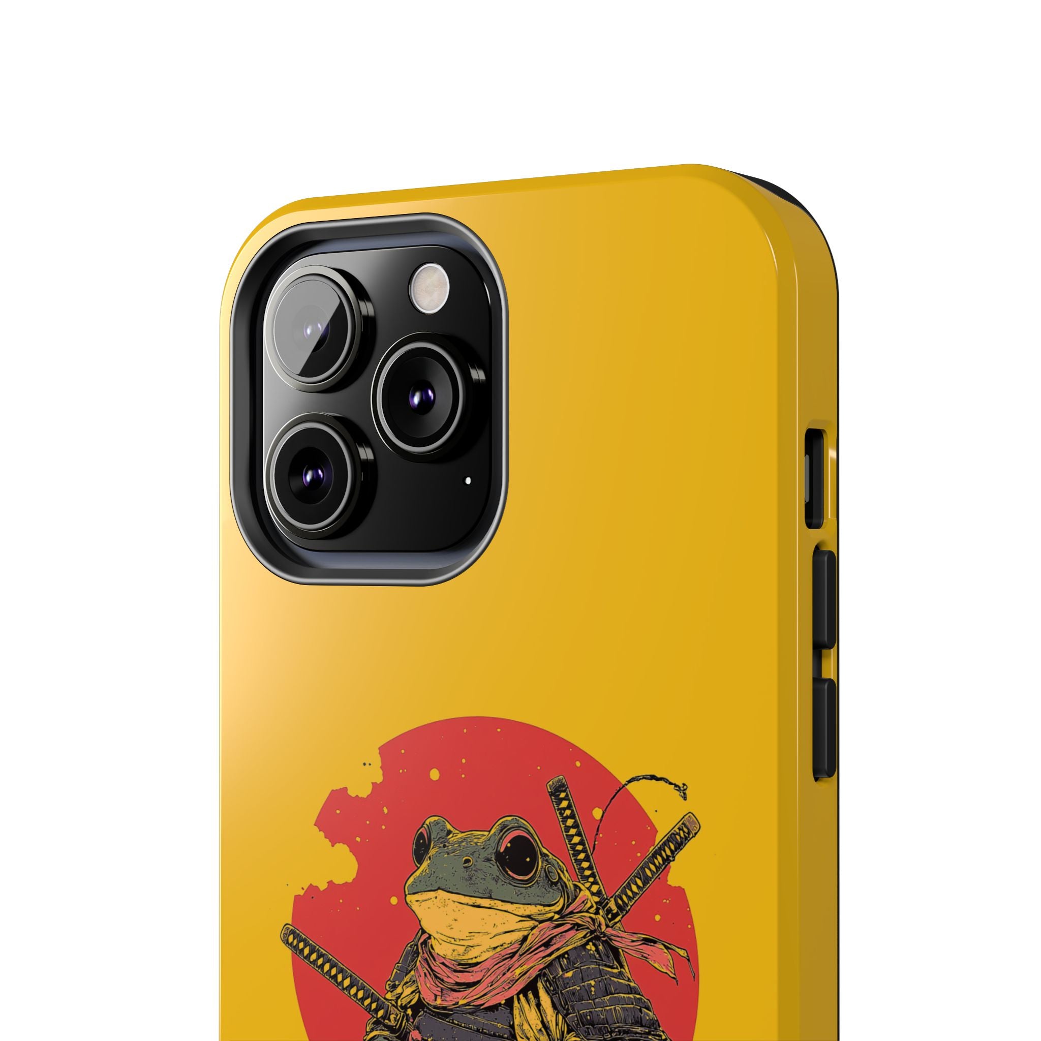 retro-vintage-ninja-frog-iphone-tough-case-red-sun-japanese-samurai-frog-design-ninja-warrior-yellow-iphone-hard-cover