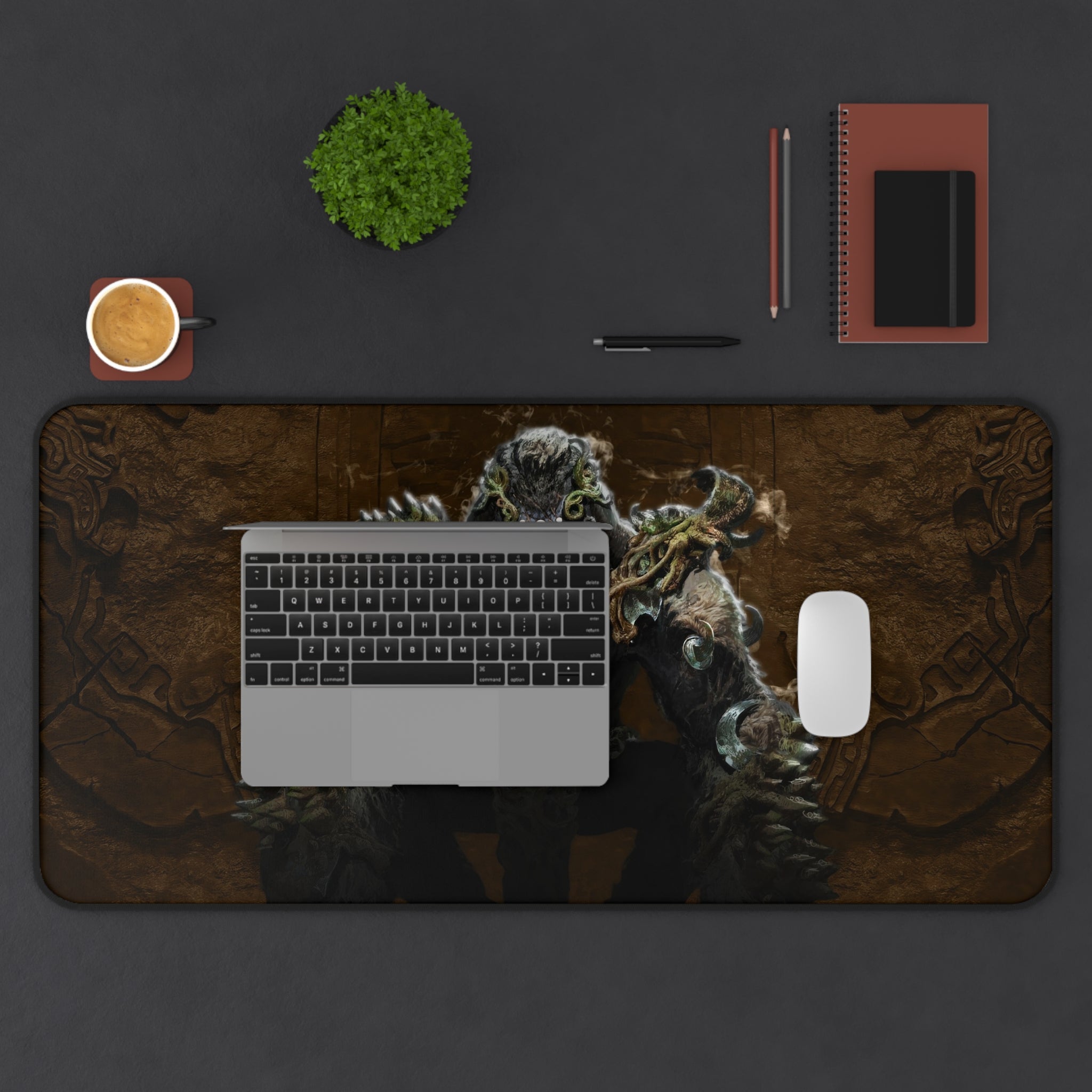 diablo-4-spiritborn-gorilla-gaming-mouse-pad-xl-desk-mat-gothic-desk-pad-diablo-iv-large-computer-ma