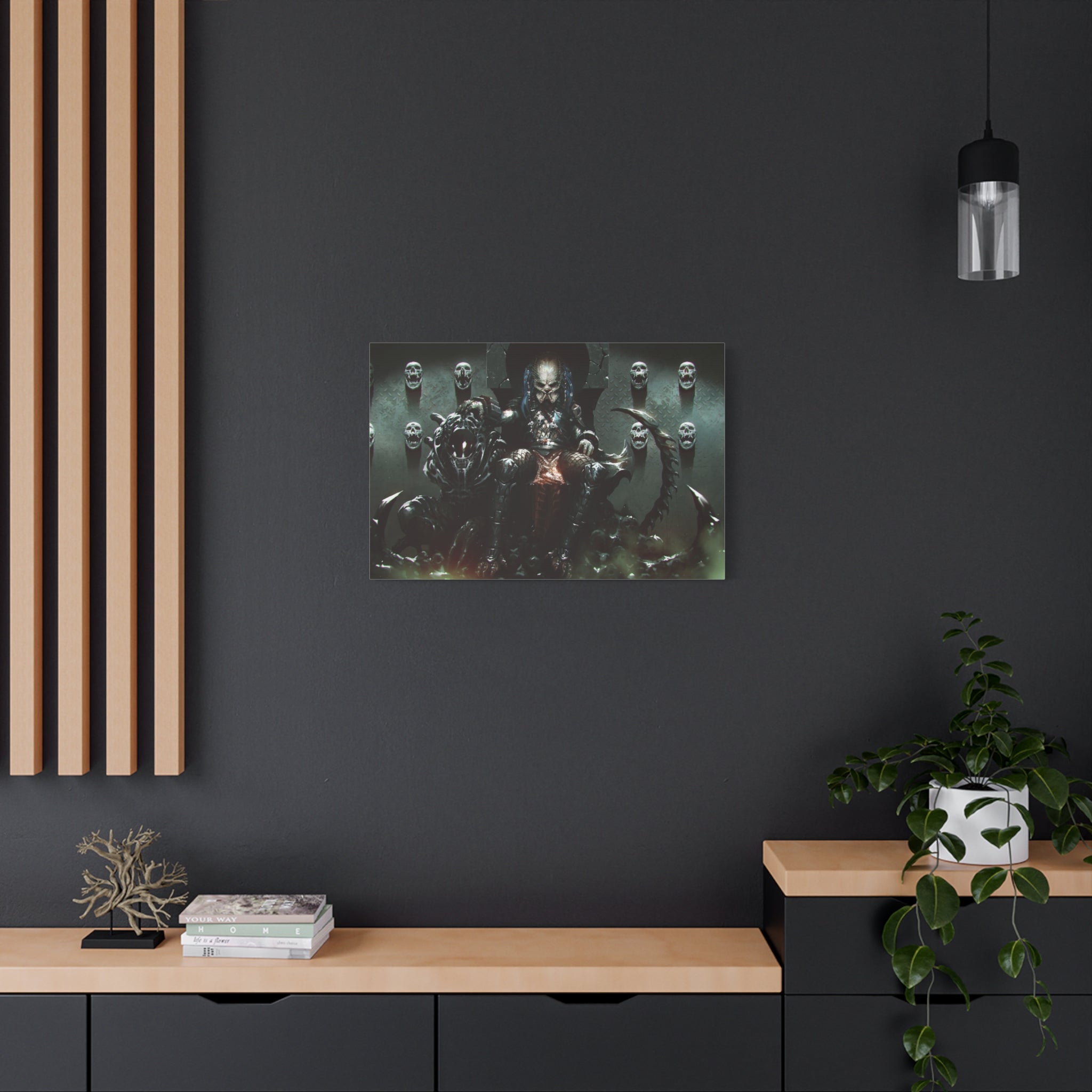 canvas-art-predator-alien-art-xenomorph-matte-canvas-print-stretched-wall-art-1-25-poster-sci-fi-home-decor-2