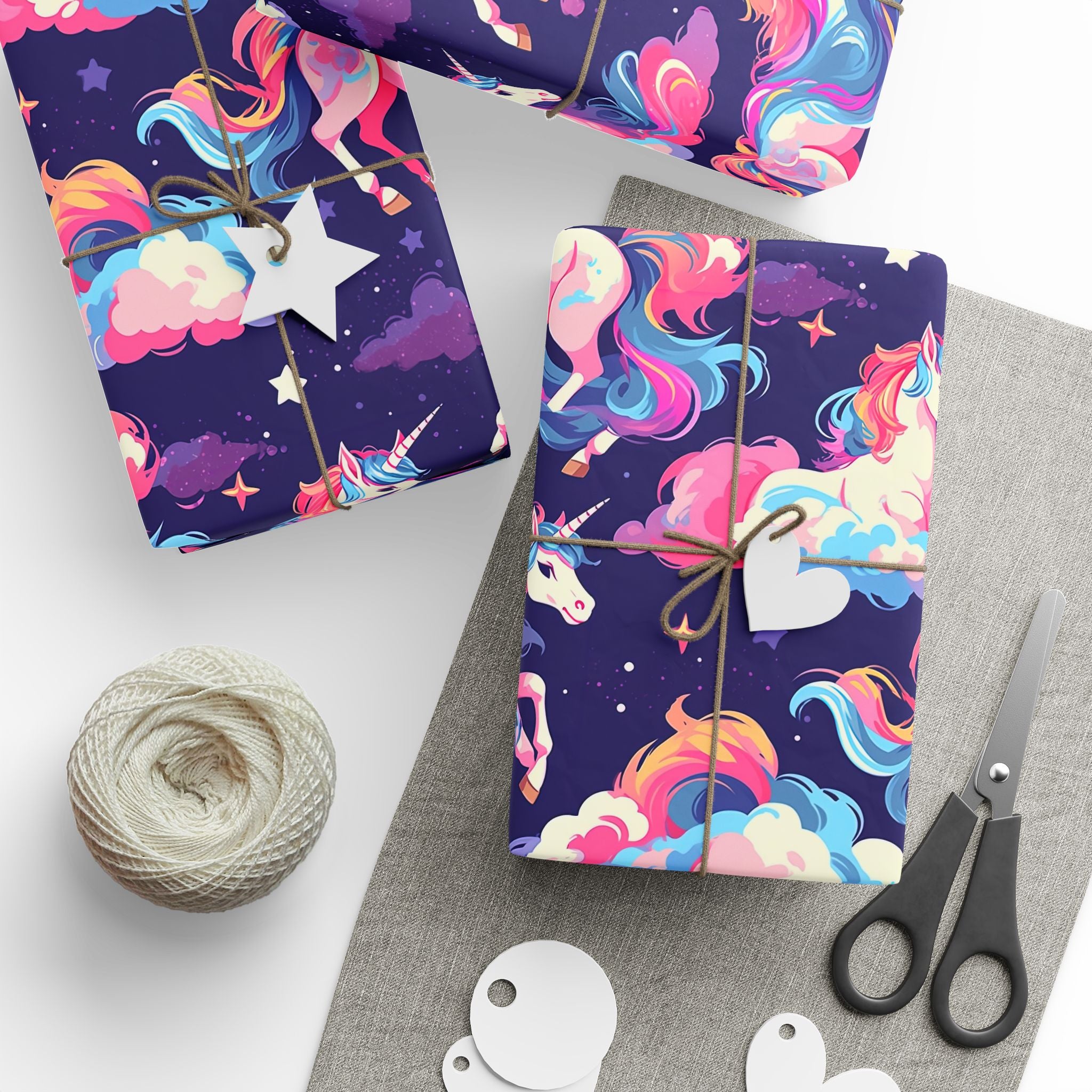 wrapping-papers-cute-rainbow-unicorn-gift-wrap-roll-for-holidays-birthdays-wrapping-paper-wrapping-sheets-craft-paper-gift-pa