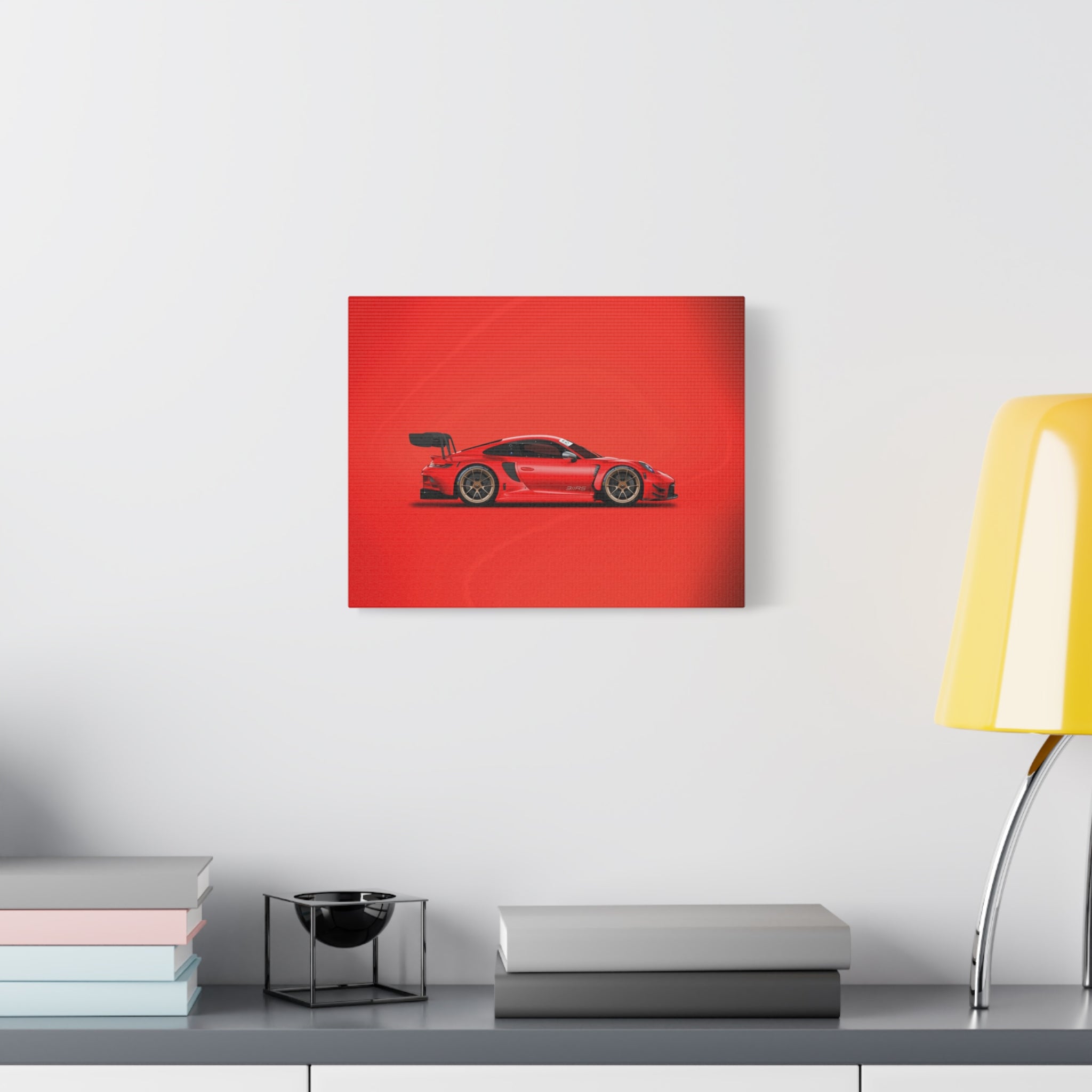 canvas-print-wall-art-porsche-911-red-gt3r-red-supercar-poster-matte-canvas-decor-stretched-large-canvas-wall-art-hypercars-1