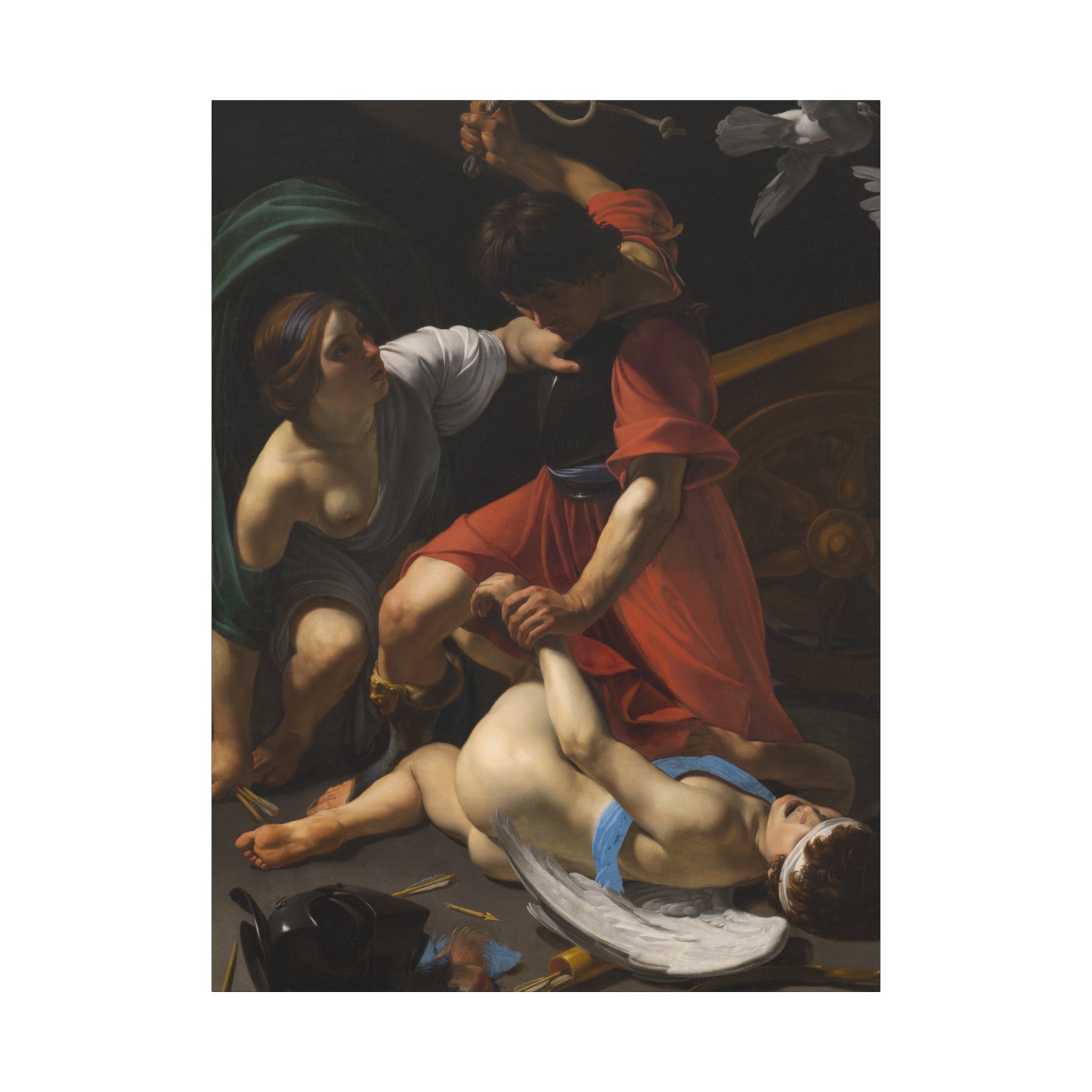 canvas-print-cupid-chastised-bartolomeo-manfredi-1613-matte-canvas-wall-art-stretched-1-25-inch-classic-art-decor-artwork