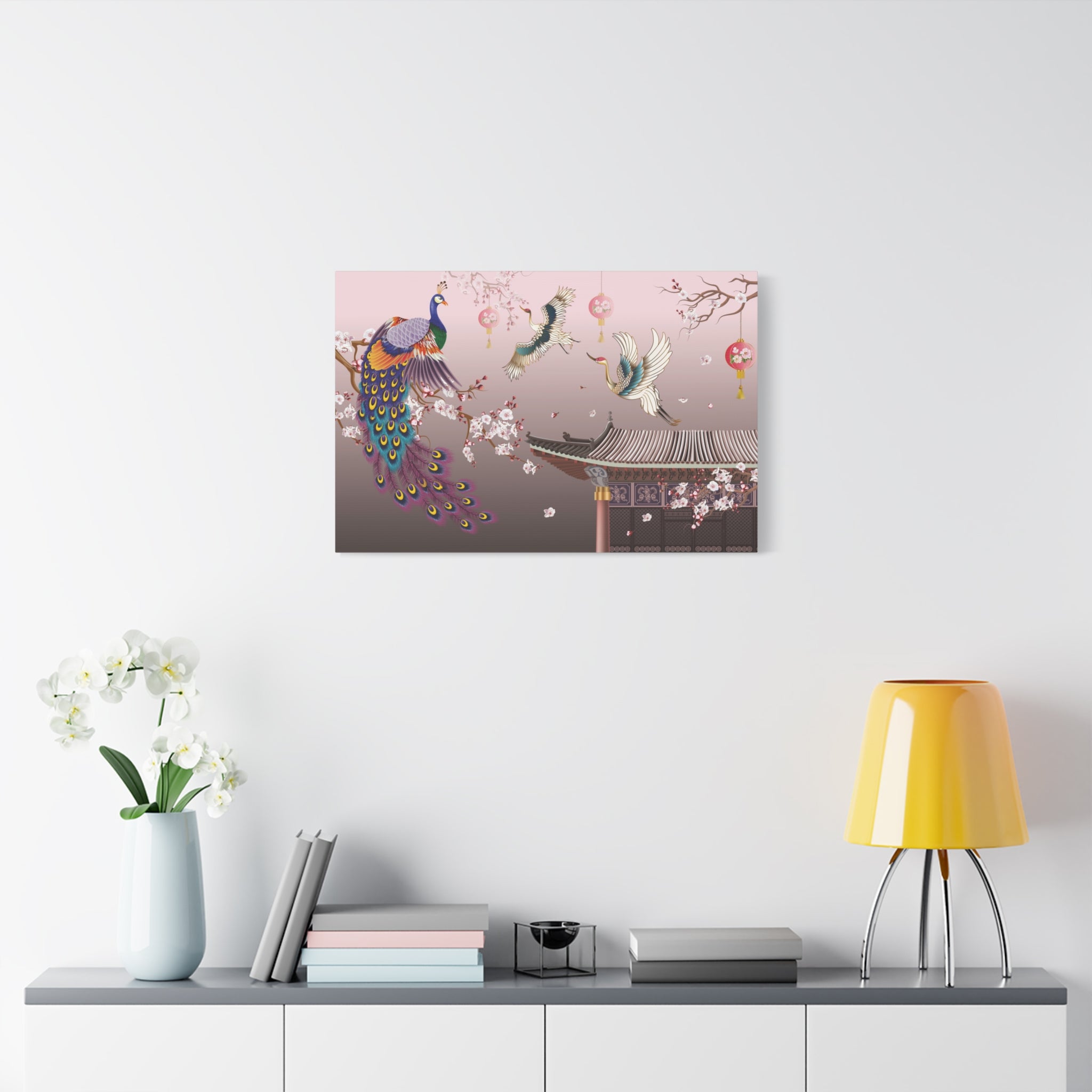 canvas-wall-art-chinese-lantern-dragon-decor-asian-home-decor-oriental-style-print-matte-canvas-stretched-artwork-chinese-new