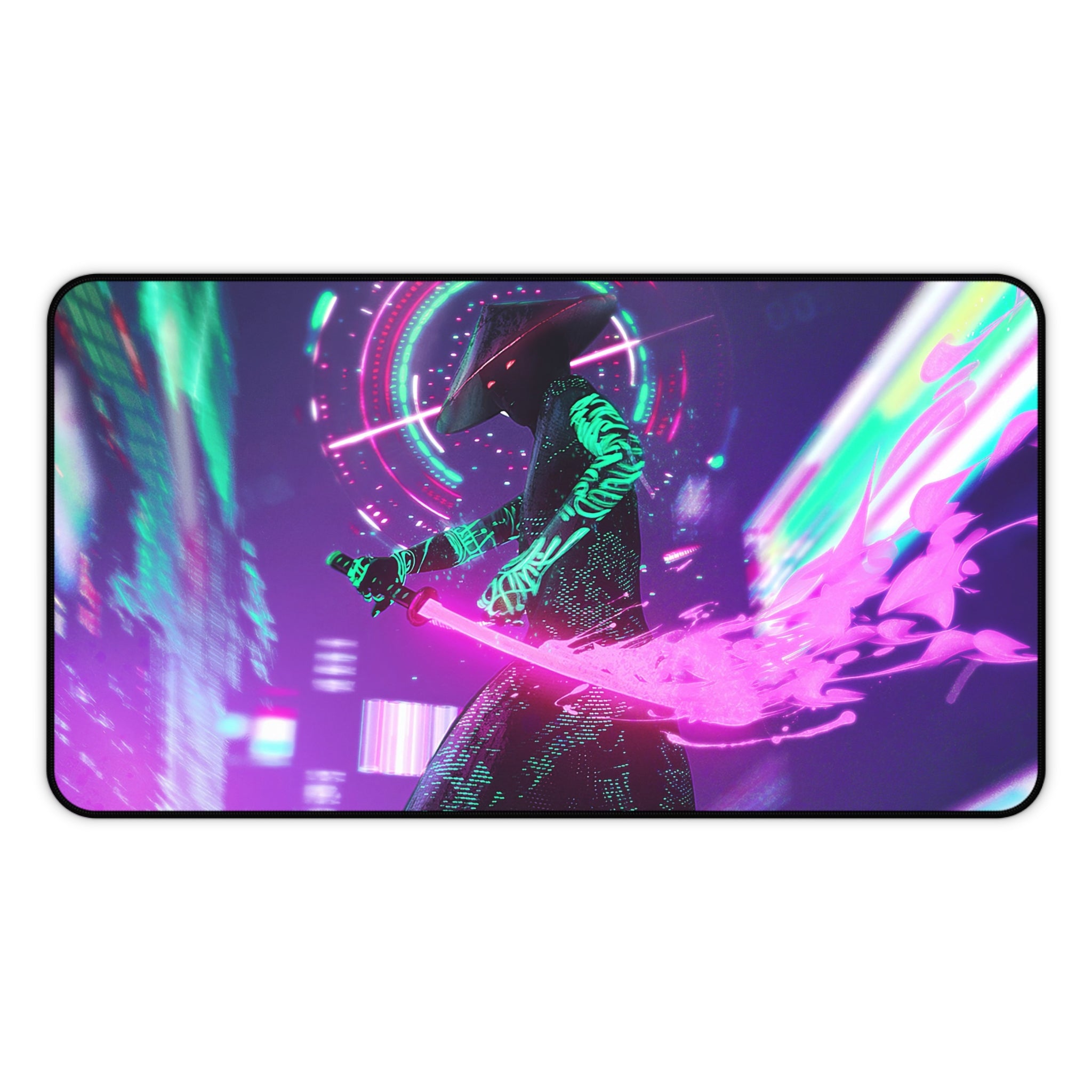 neon-cyberpunk-samurai-mouse-pad-large-gaming-desk-mat-fantasy-protective-desk-pad-japanese-desk-accessory