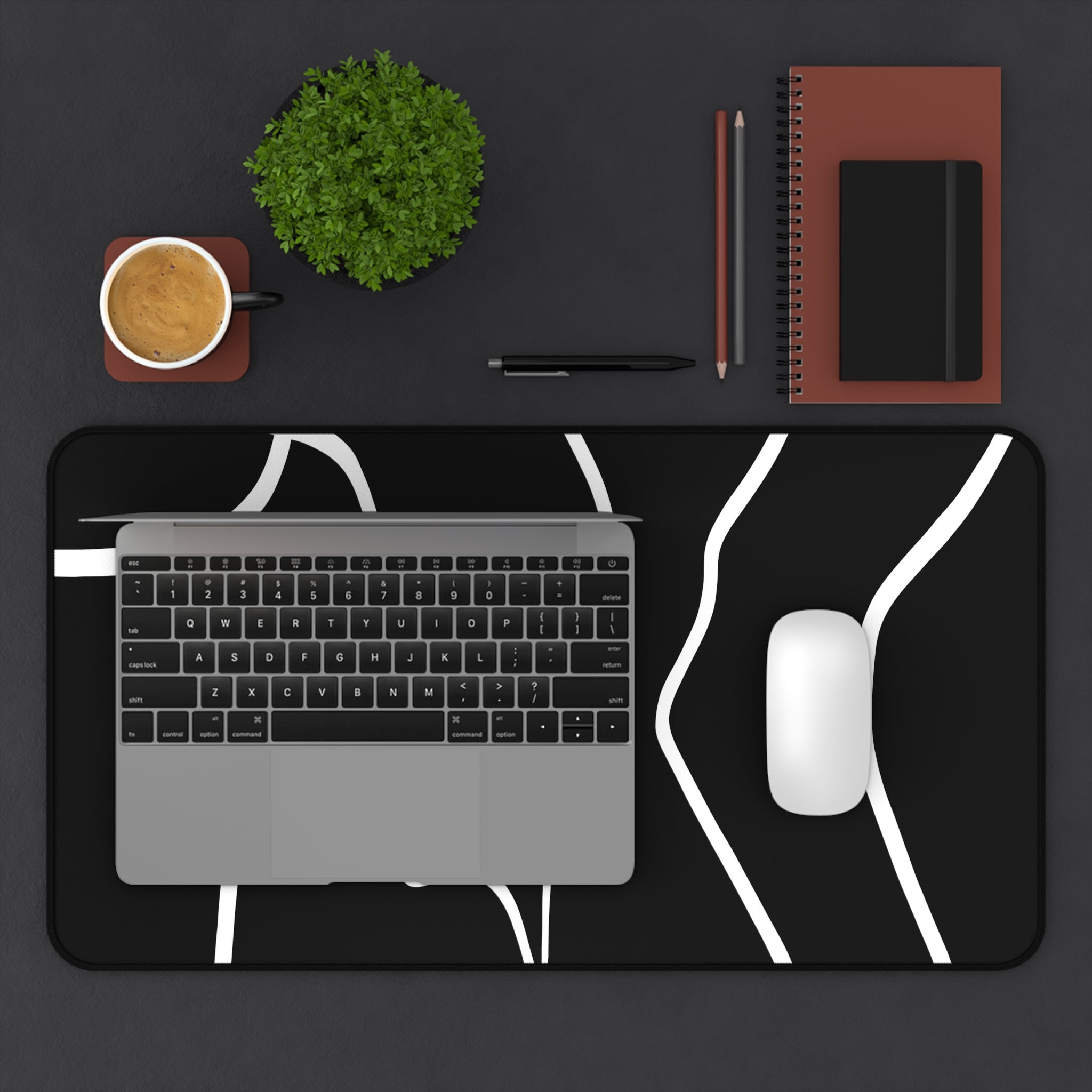 abstract-lines-monochrome-mouse-pad-black-and-white-face-desk-mat-sleek-black-and-white-desk-pad-modern-minimalist-mouse-pad