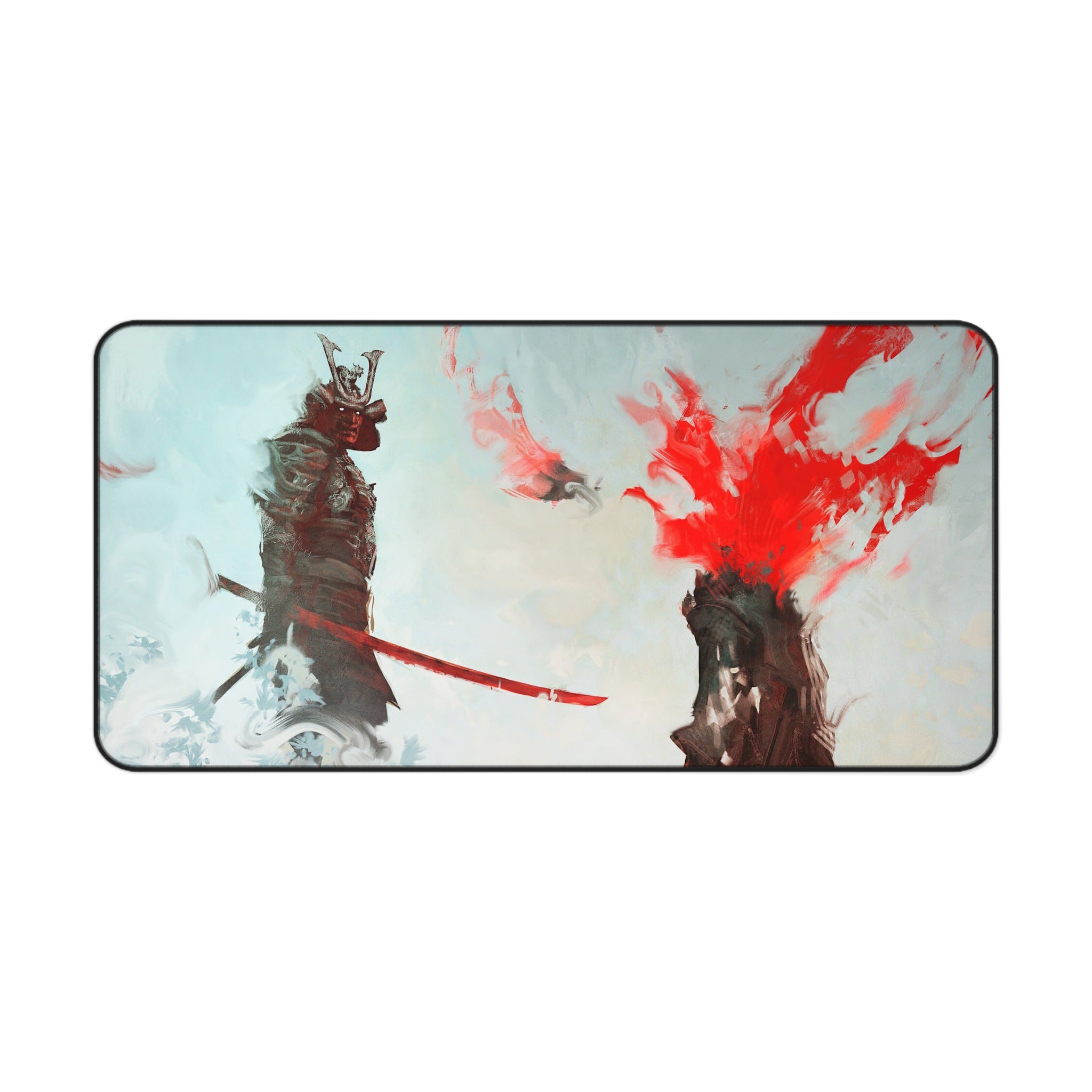 fantasy-samurai-warrior-with-oni-mask-mouse-pad-japanese-katana-samurai-warrior-with-armor-desk-mat-japanese-anime-samurai-de