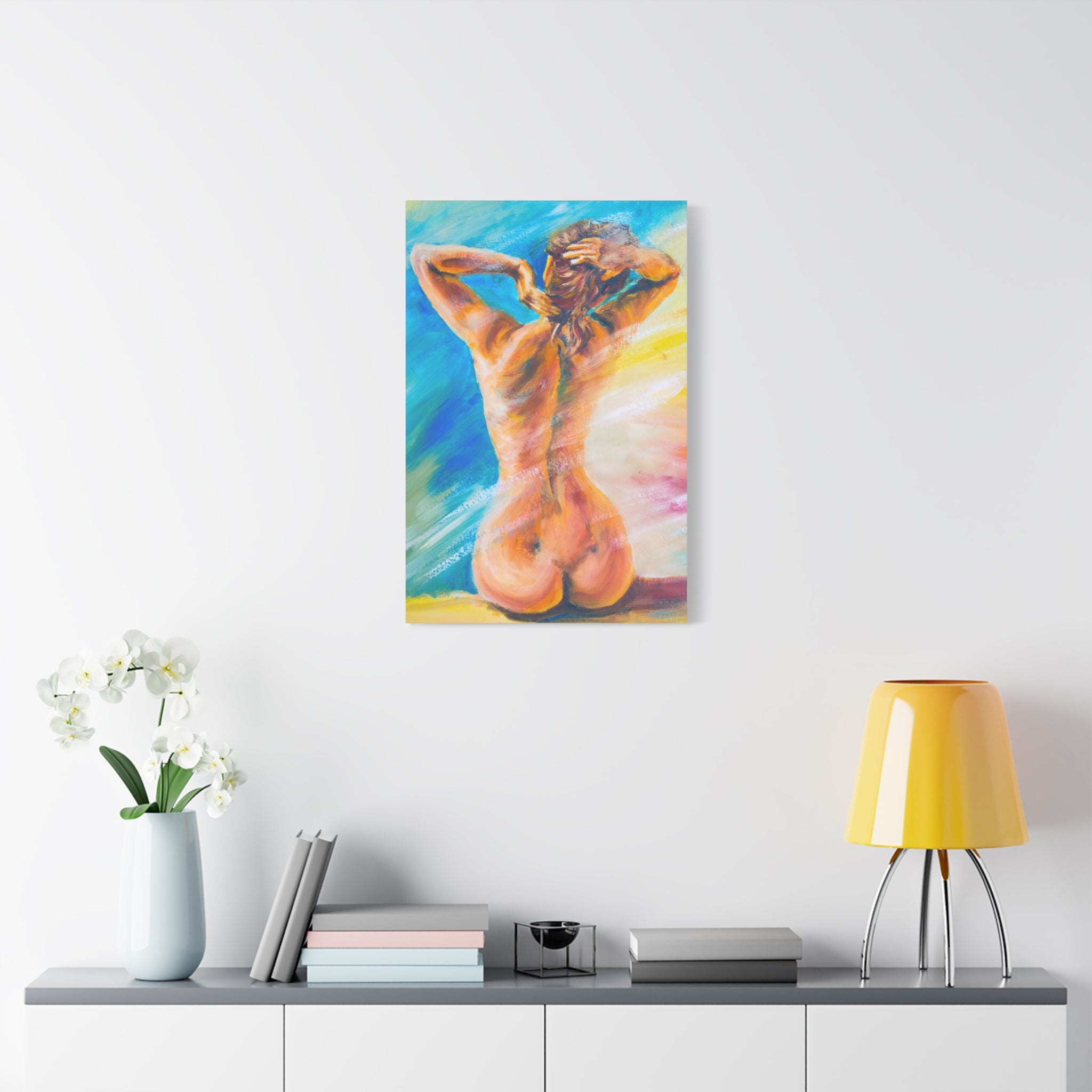 canvas-print-violin-naked-woman-body-oil-effect-wall-decor-matte-stretched-art-musician-gift-bedroom-decoration-living-room-a