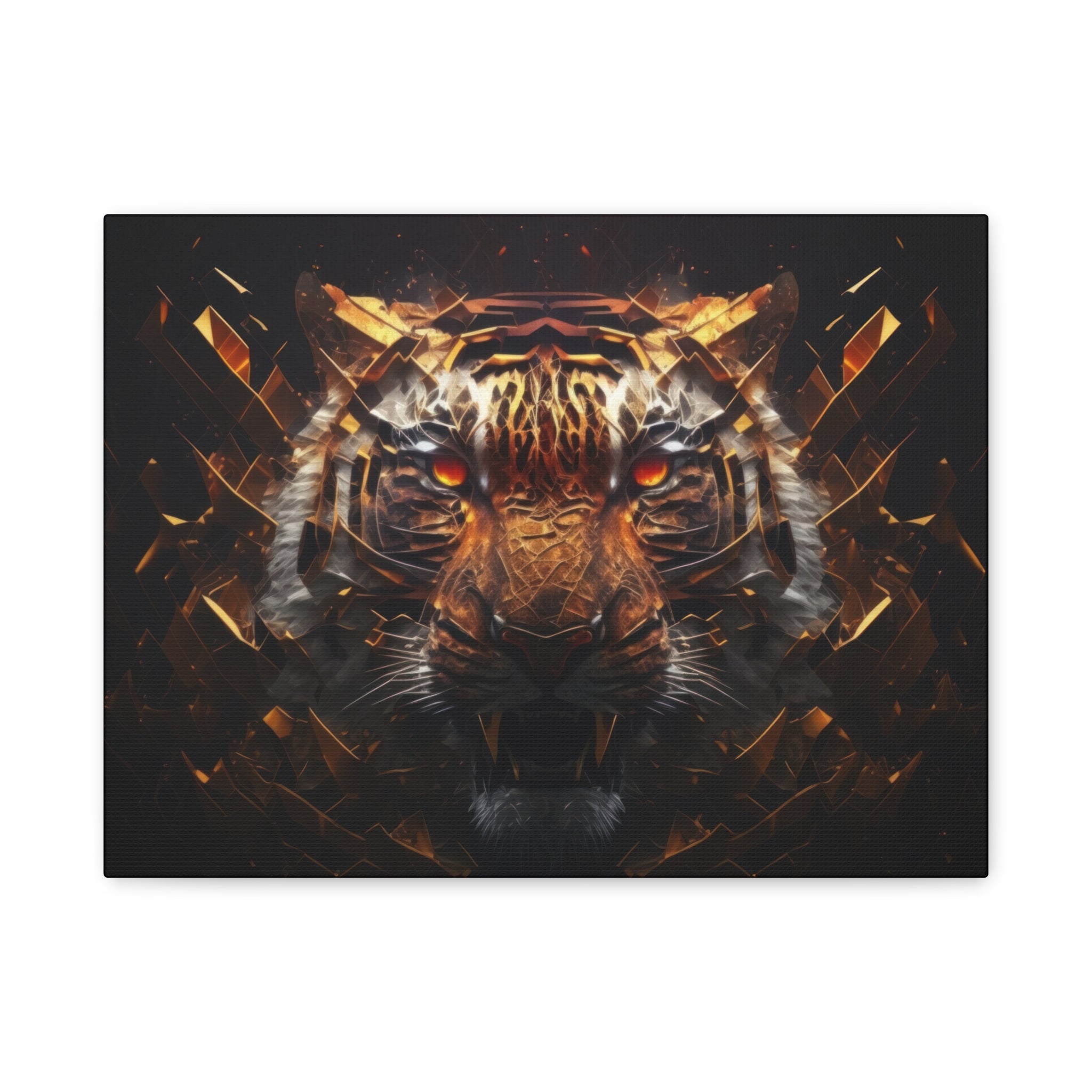 canvas-print-tiger-face-predator-fantasy-art-home-living-room-decor-matte-stretched-wall-art-animal-art-tiger-canvas