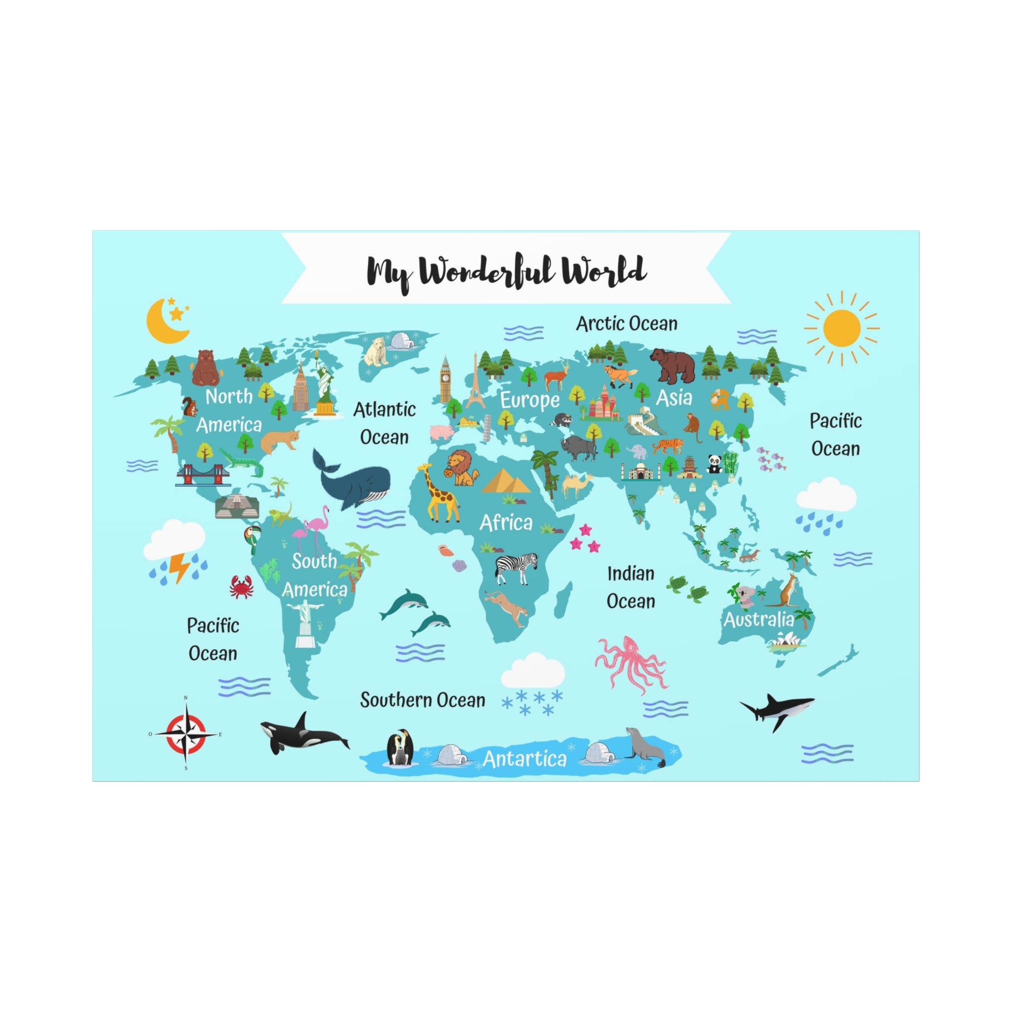 nursery-world-animals-map-canvas-print-world-map-for-kids-world-map-canvas-wall-art-home-decor