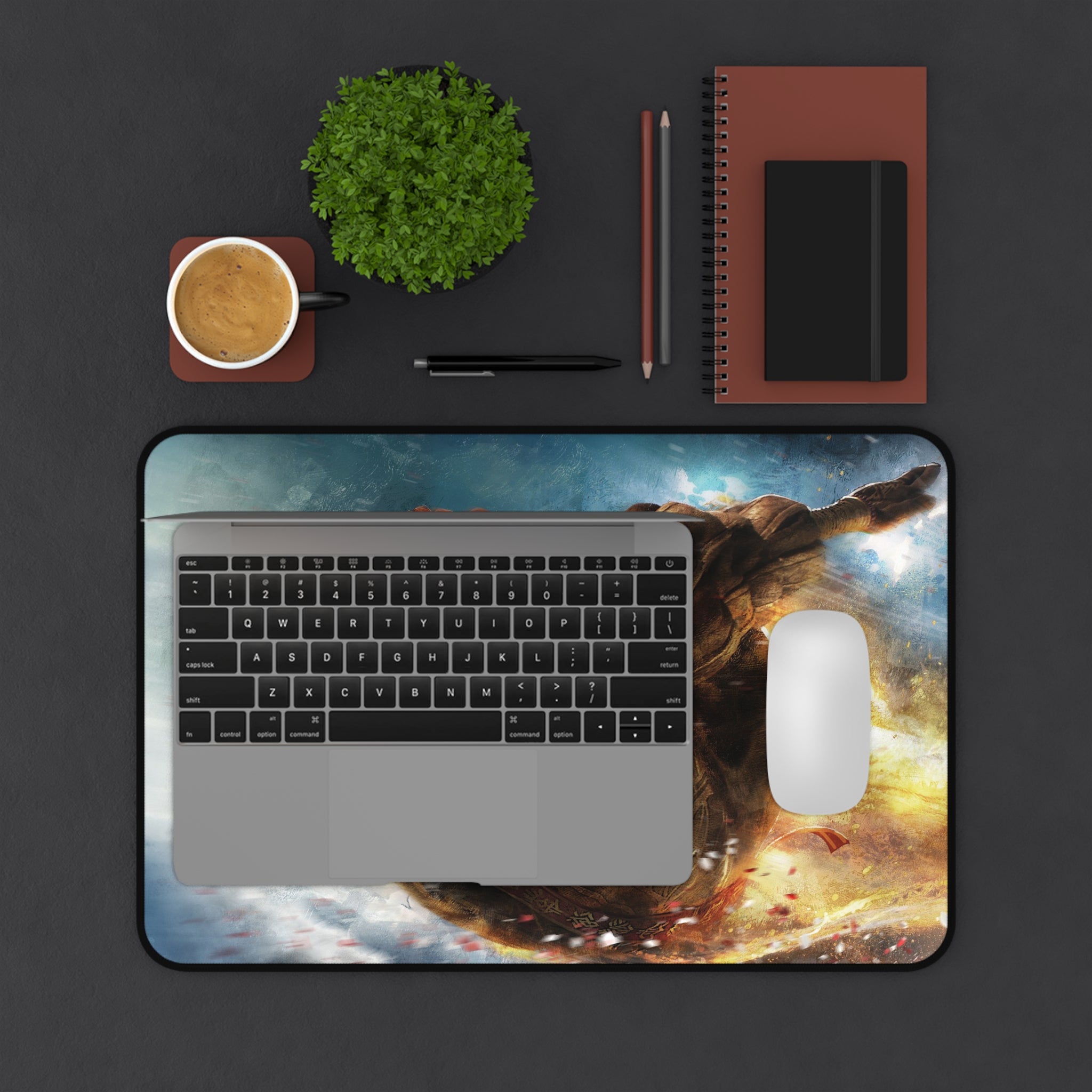 Clair Obscur Expedition 33 Gaming Mouse Pad - XL Desk Mat & Extended Desk Pad - Creature Art - Fantasy RPG Gamer Setup