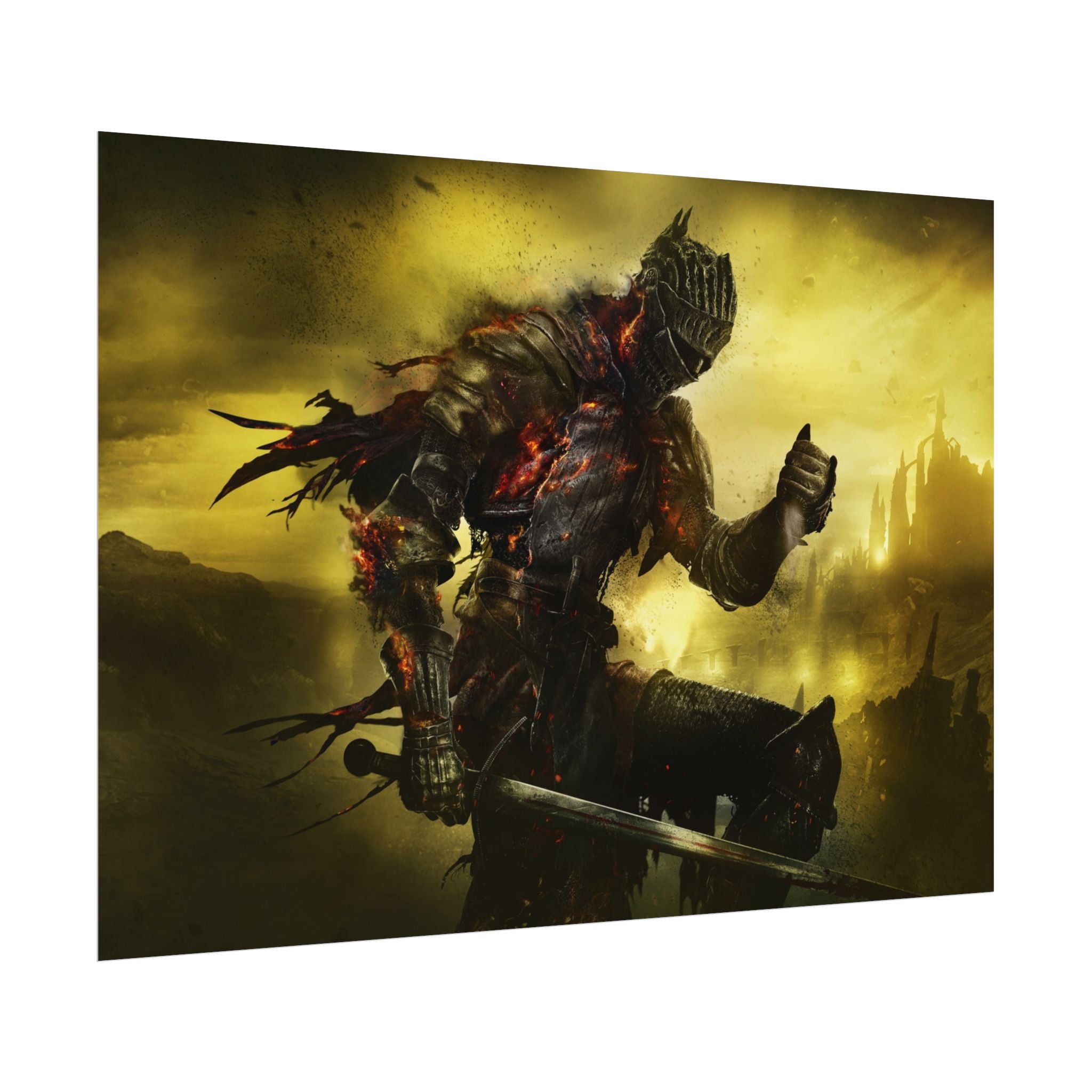 dark-souls-warrior-poster-gaming-wall-art-print-cinder-poster-art-game-wall-decor-geek-poster-print