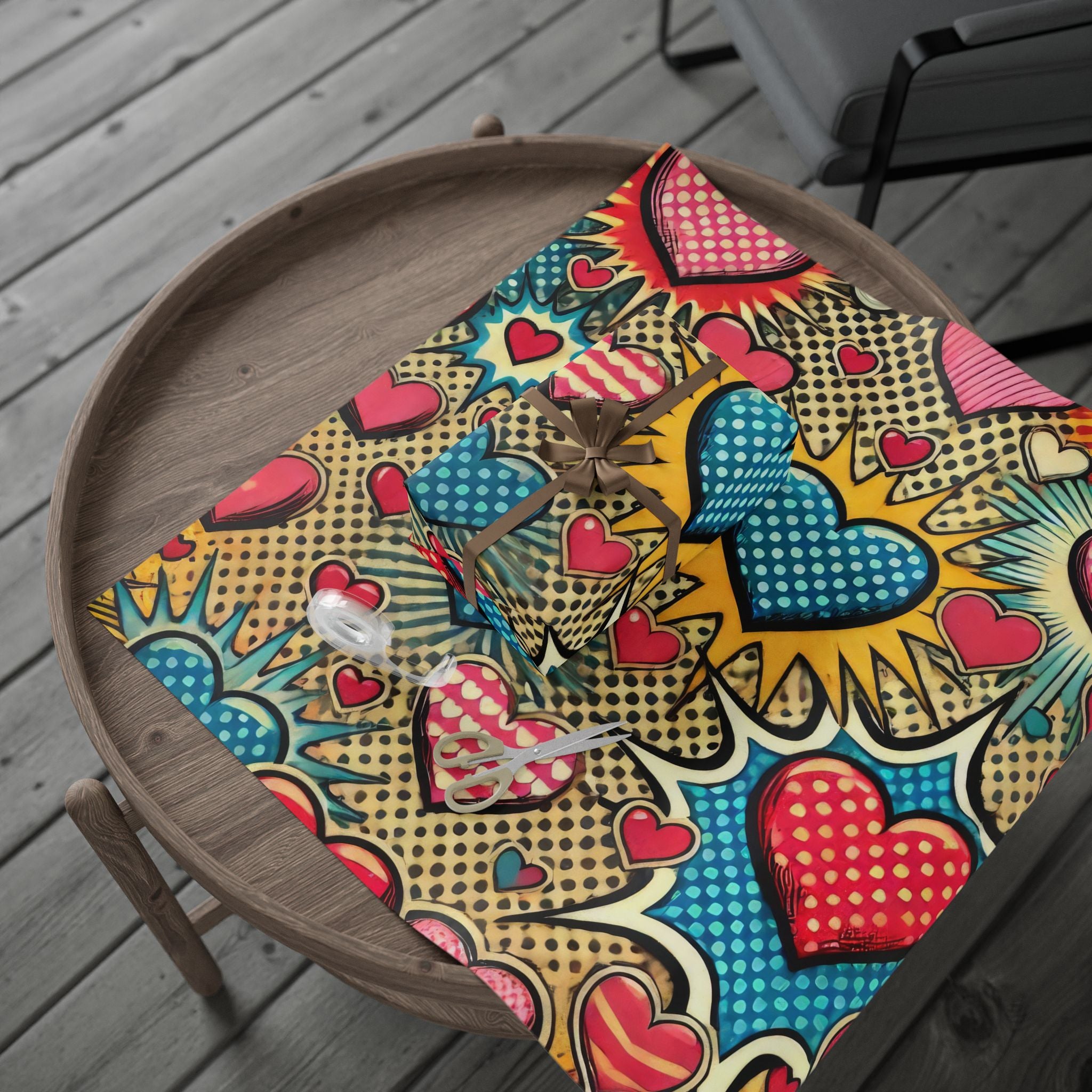 valentines-day-pop-art-gift-wrapping-papers-v-day-gift-wrap-roll-heart-love-pattern-romantic-present-packaging-anniversary-bi