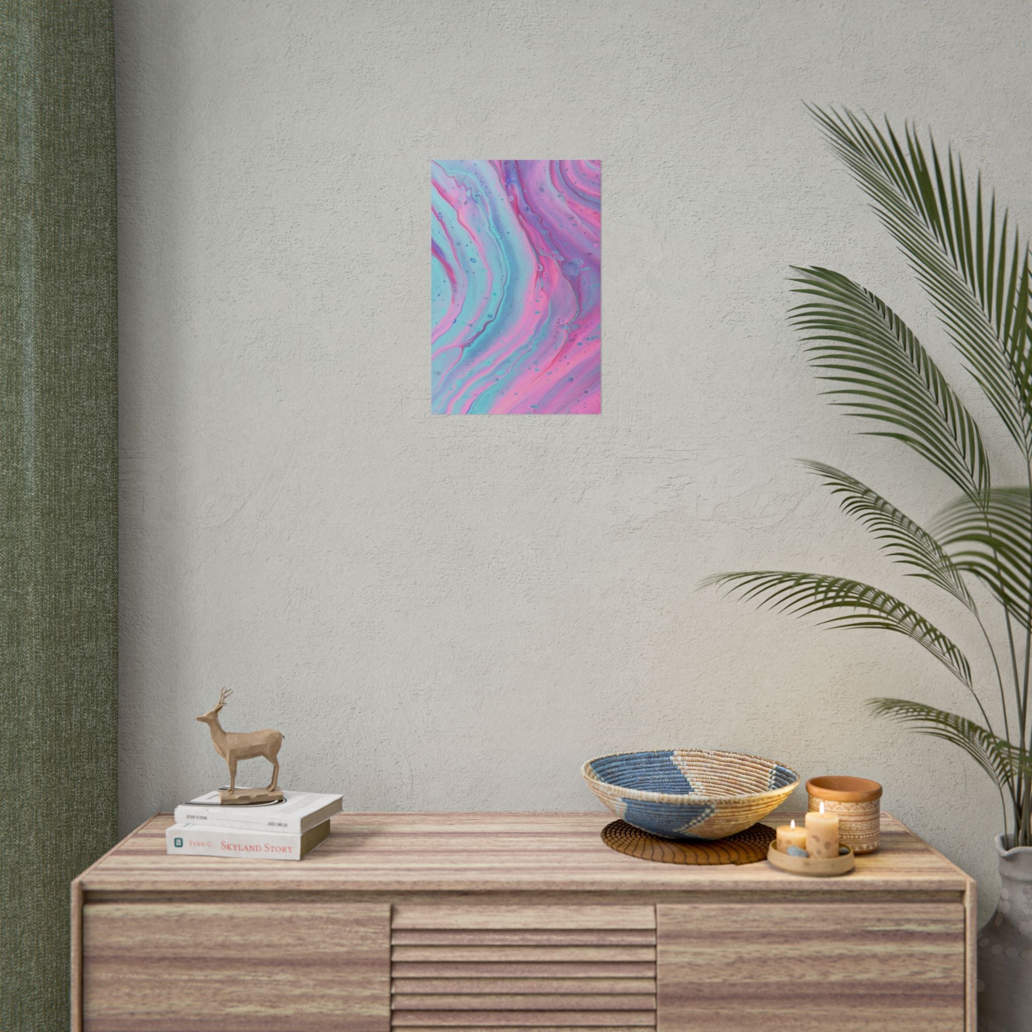 blue-pink-abstract-minimalist-poster-print-blue-pink-decor-pink-blue-Poster-wall-art-modern-home-decor-living-room-wall-art