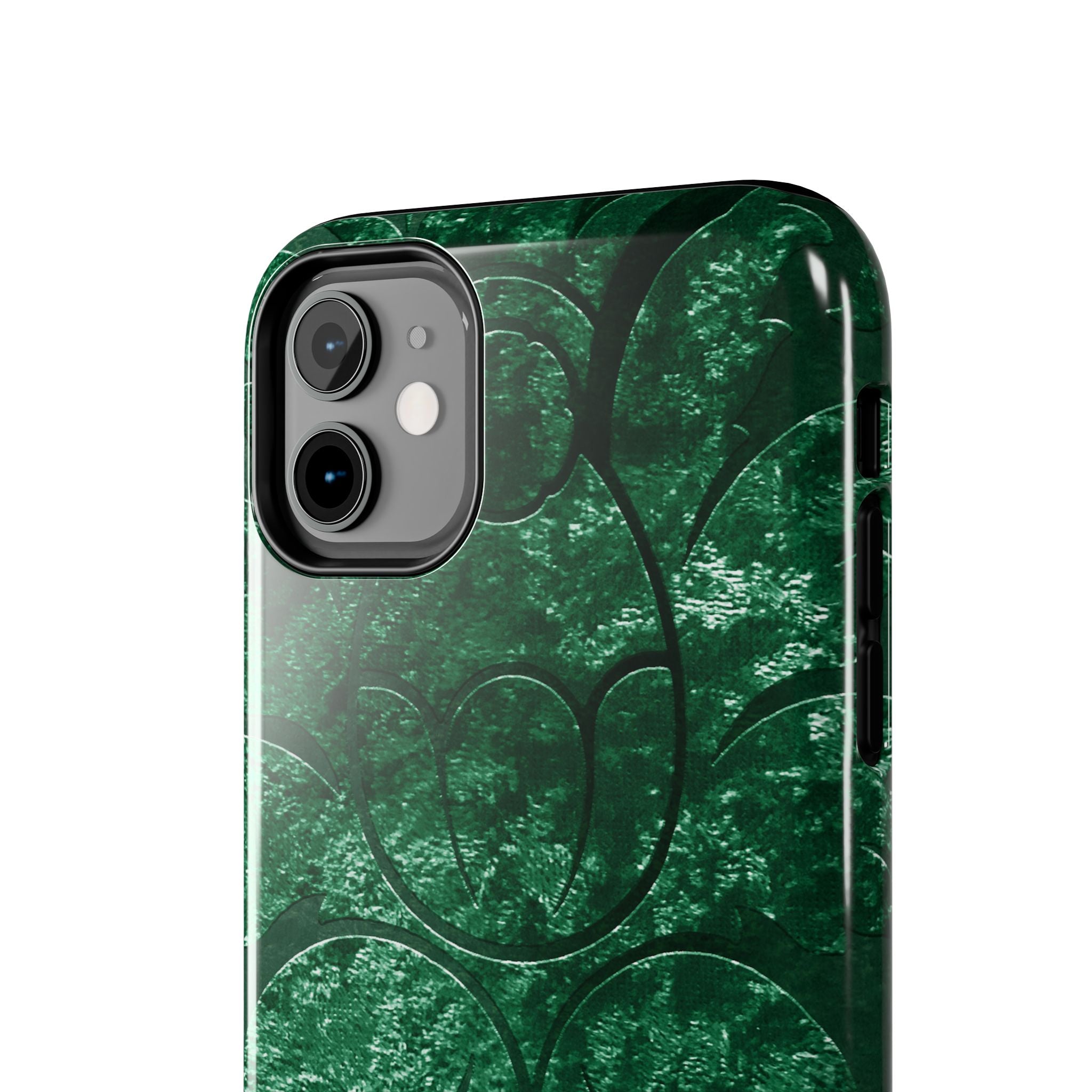 embossed-emerald-velvet-tough-iphone-case-protective-iphone-cover-heavy-duty-iphone-case-rugged-phone-case-durable-smartphone