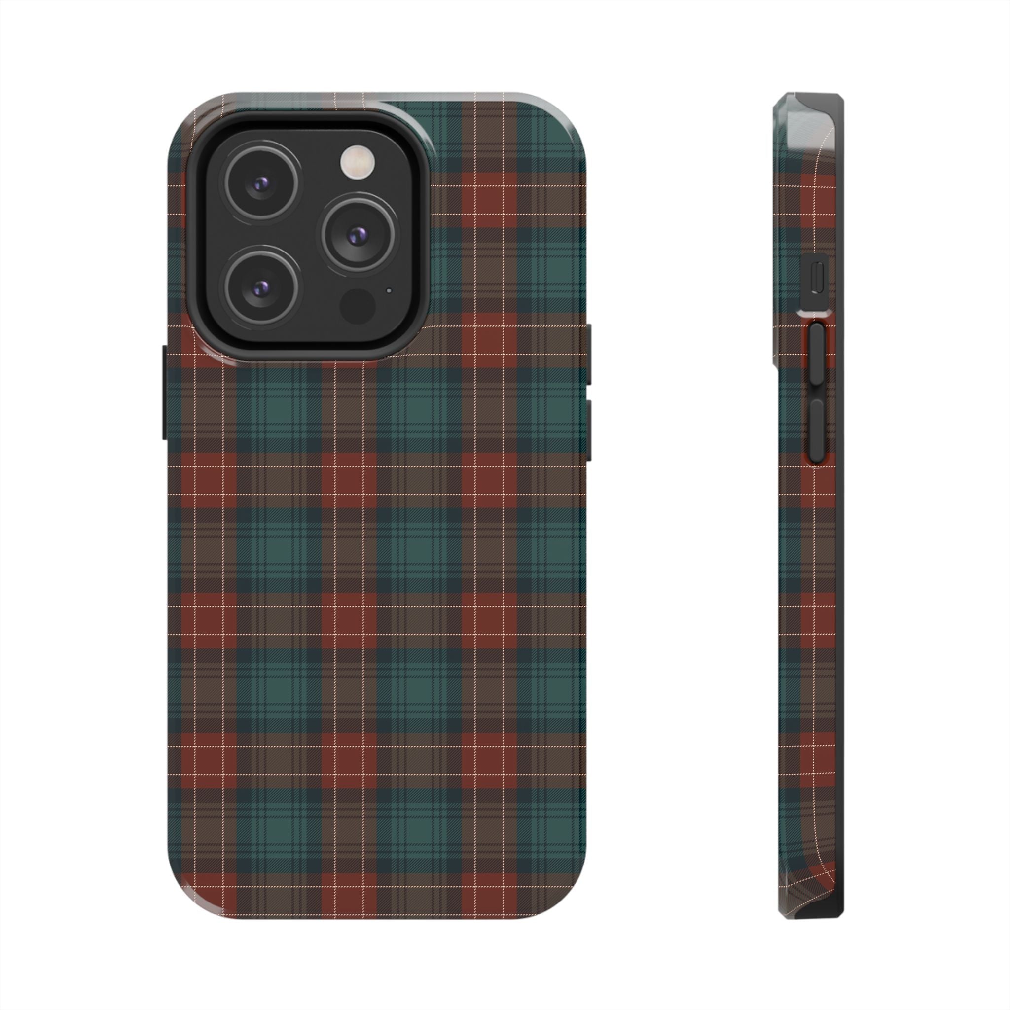 green-and-red-scottish-tartan-plaid-iphone-case-durable-tough-case-iphone-15-16-pro-max-trendy-scottish-tartan-plaid-green-re