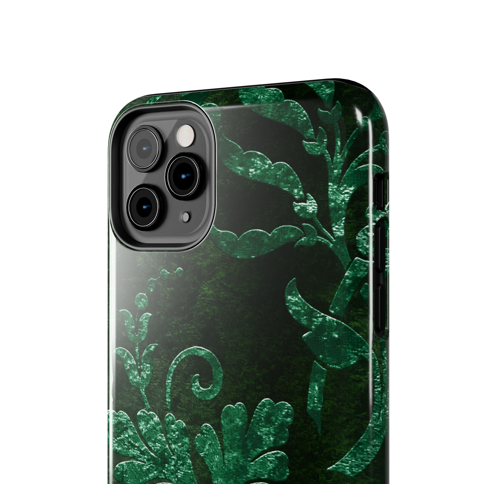 embossed-emerald-velvet-tough-phone-case-protective-iphone-cover-heavy-duty-phone-case-rugged-phone-case-durable-smartphone-c