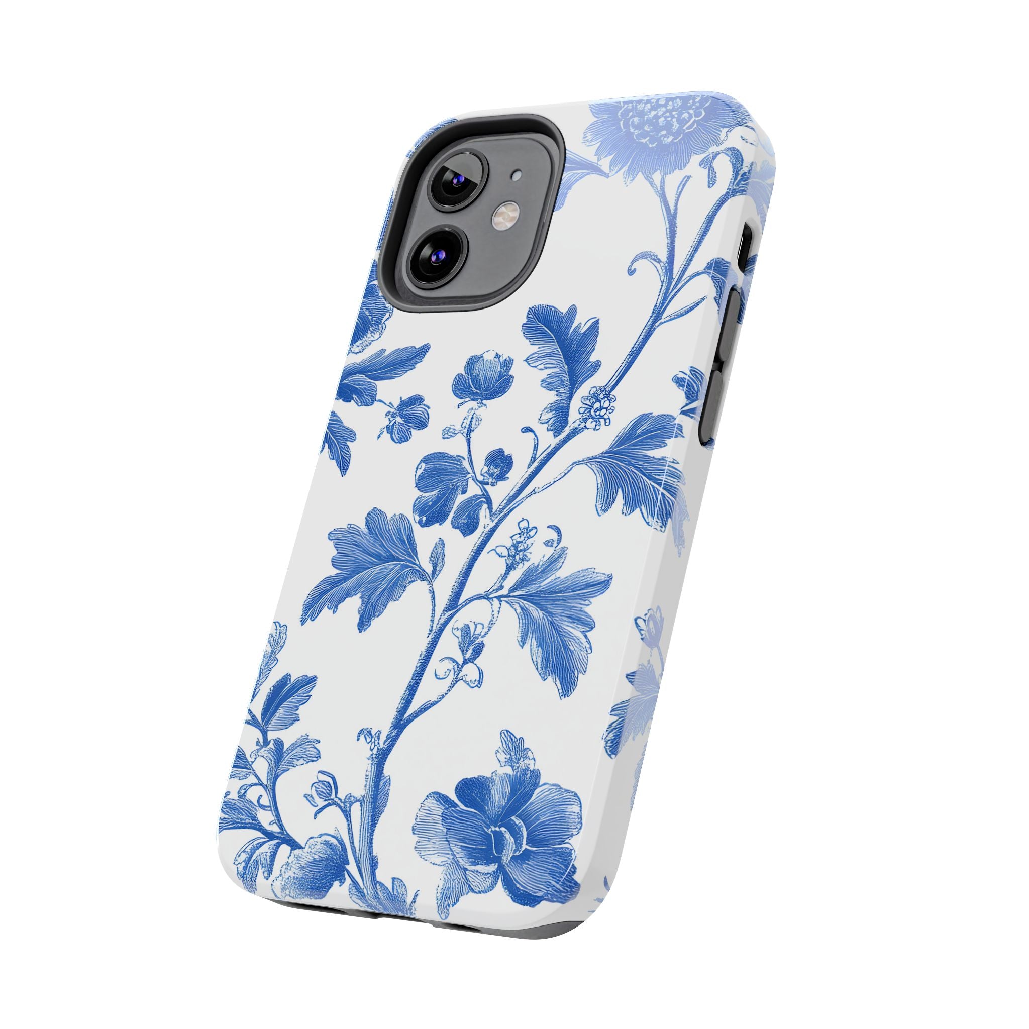 french-toile-floral-tough-iphone-case-blue-iphone-cover-protective-iphone-case-hard-shell-iphone-case-vintage-design-iphone-c
