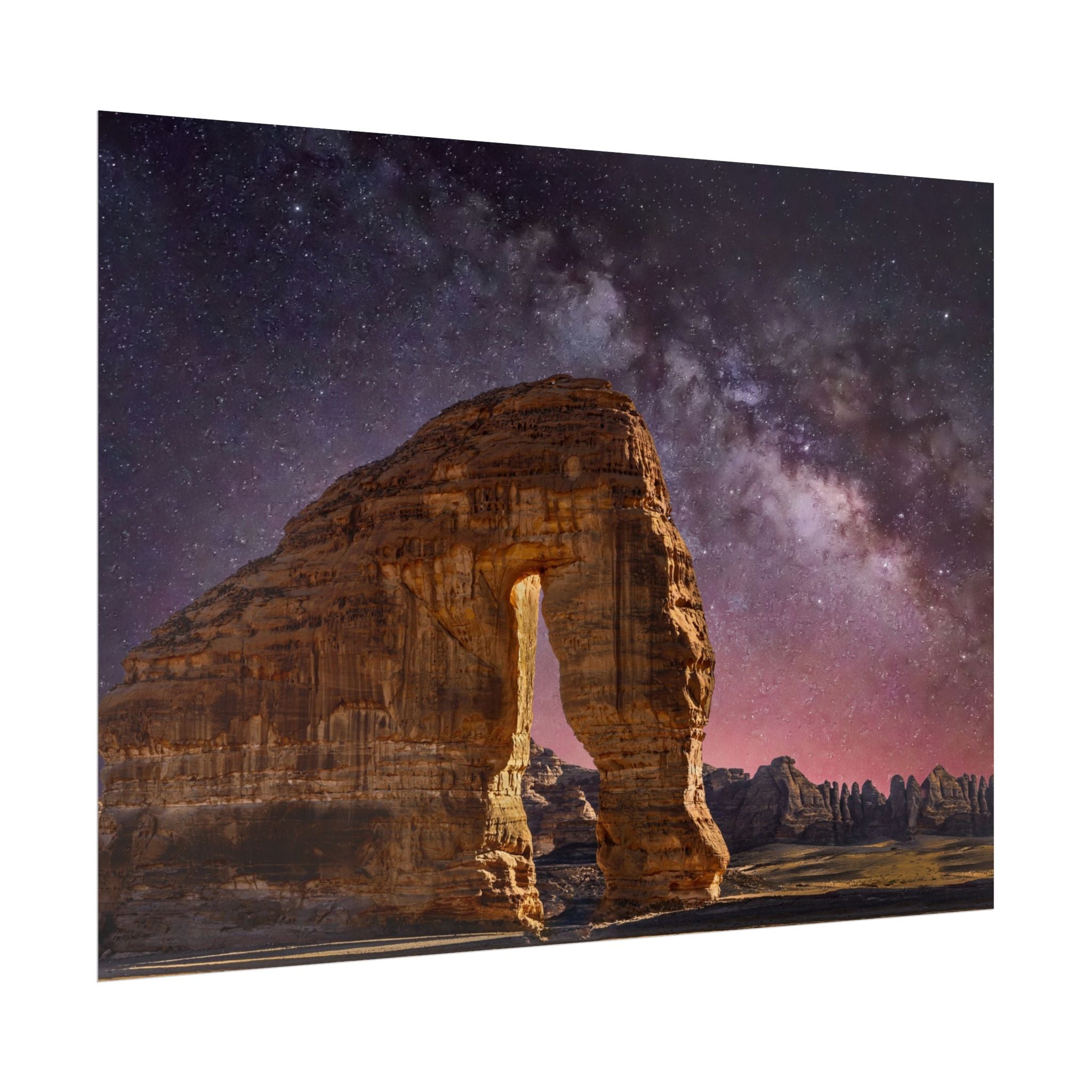 desert-landscape-poster-print-milky-way-poster-wall-art-milky-way-decor-artwork-unique-home-decor-starry-night-picture