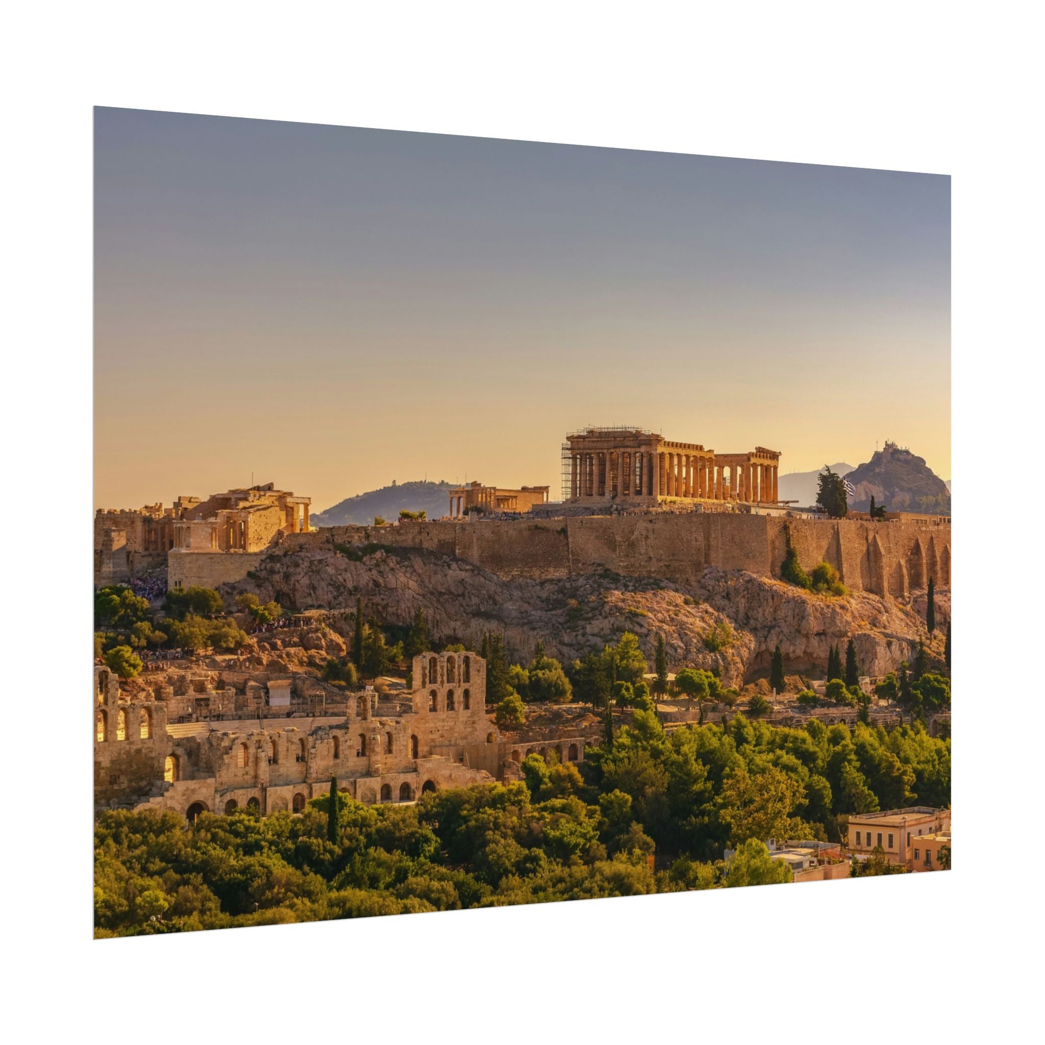 acropolis-panoramic-fine-art-poster-print-greek-wall-art-athens-greece-home-decor-travel-lover-gift-landscape