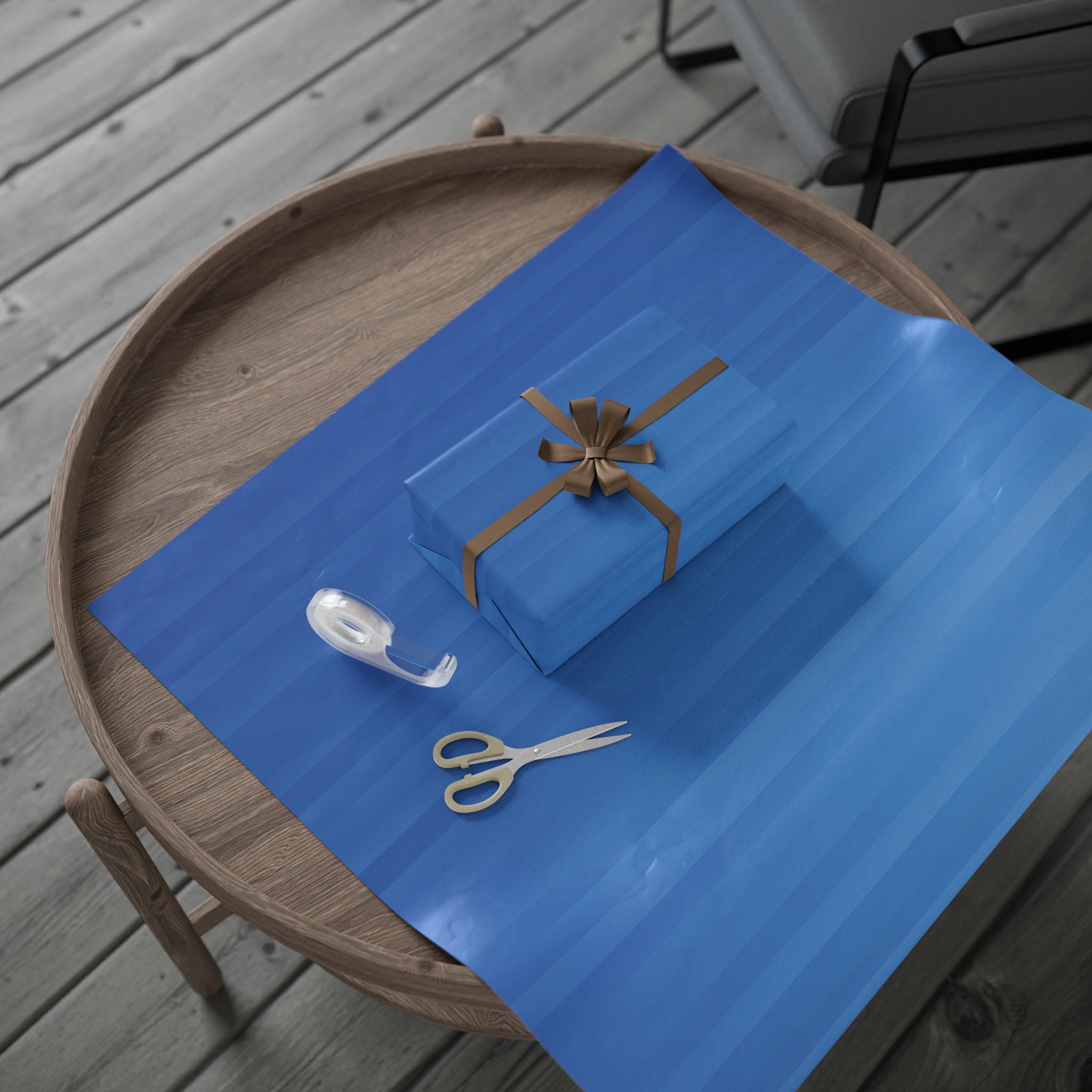 blue-line-stripe-elegant-wrapping-paper-gift-wrap-roll-for-holidays-birthdays-and-special-occasions-christmas-present-packagi